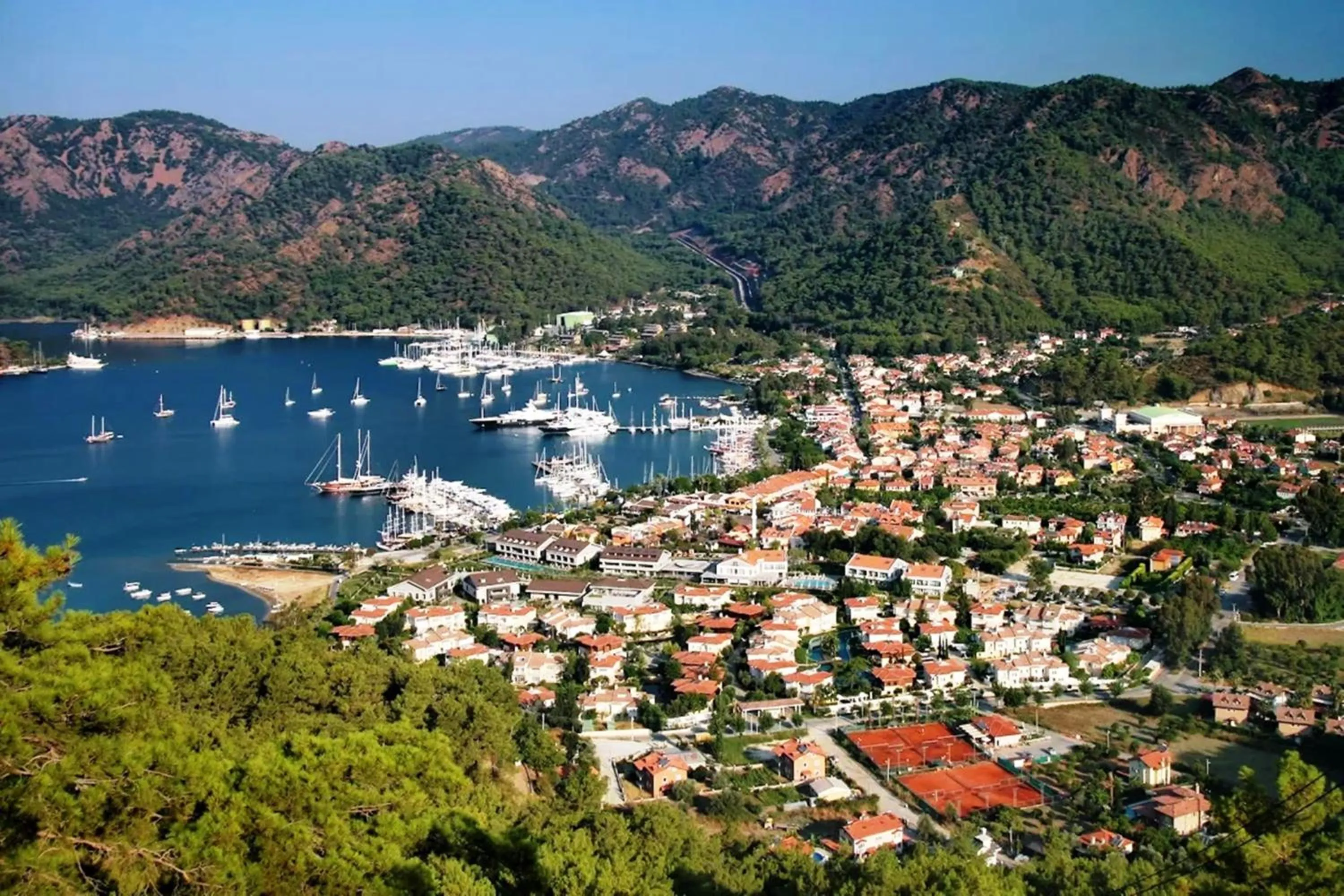 Natural landscape in Santana Gocek