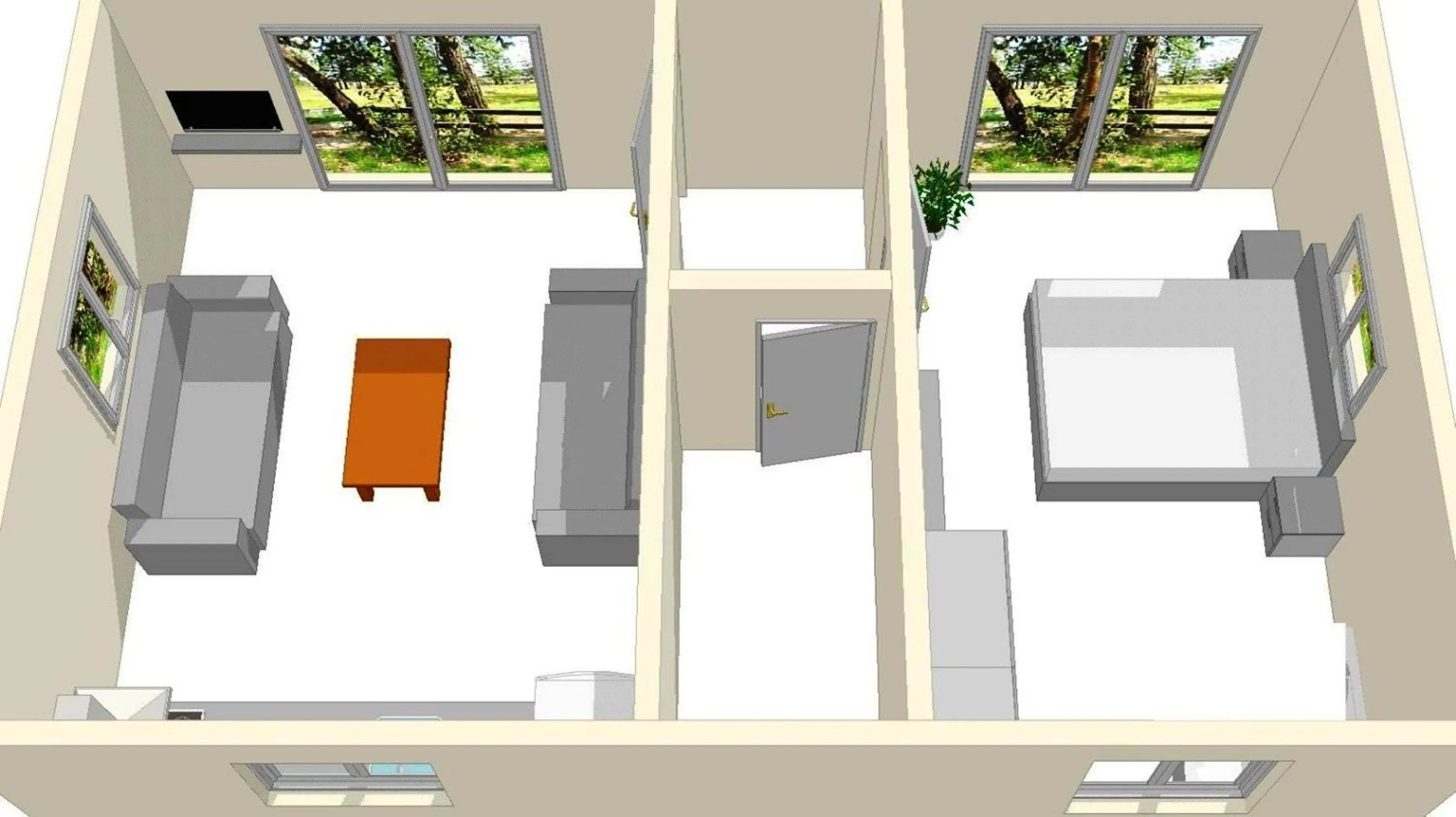 Floor plan in Santana Gocek