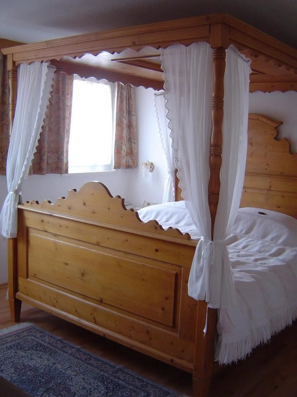 Decorative detail, Bed in Hotel Alte Post