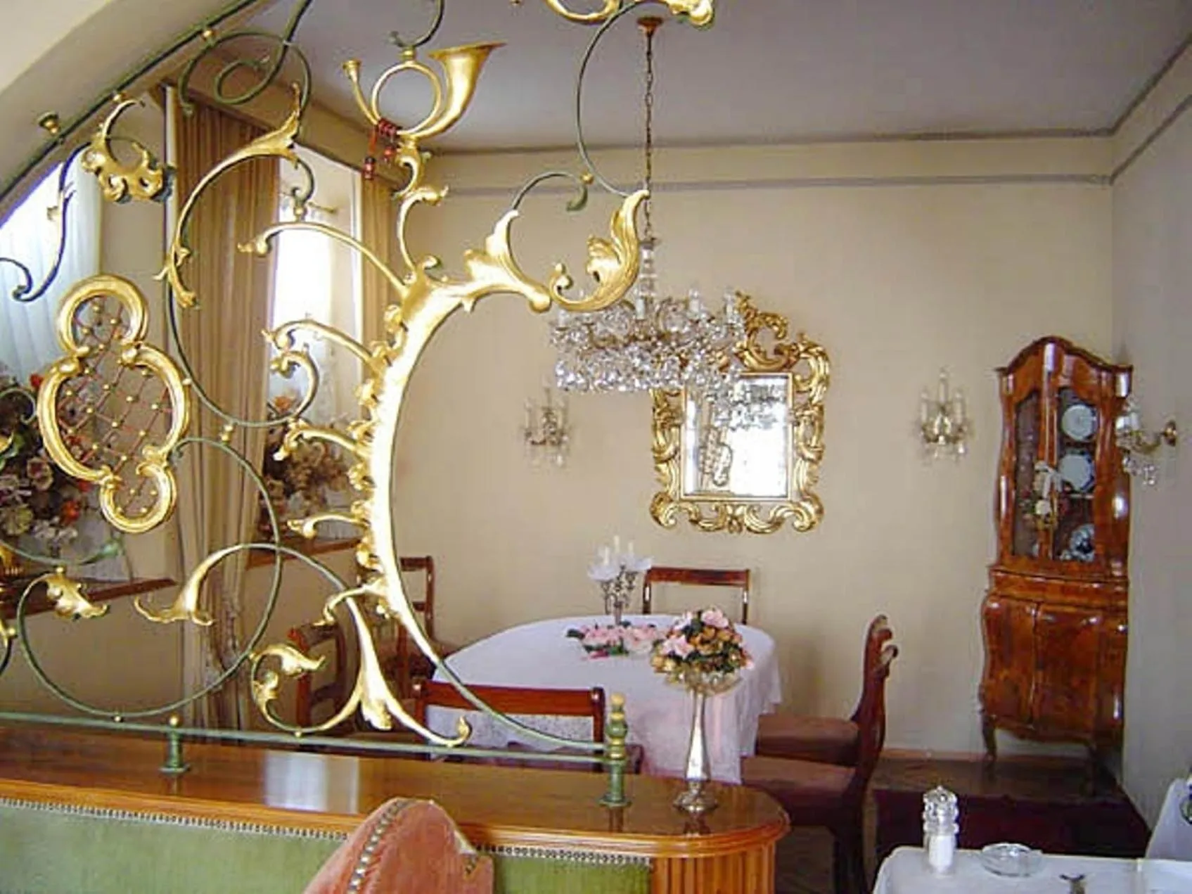 Decorative detail in Hotel Alte Post