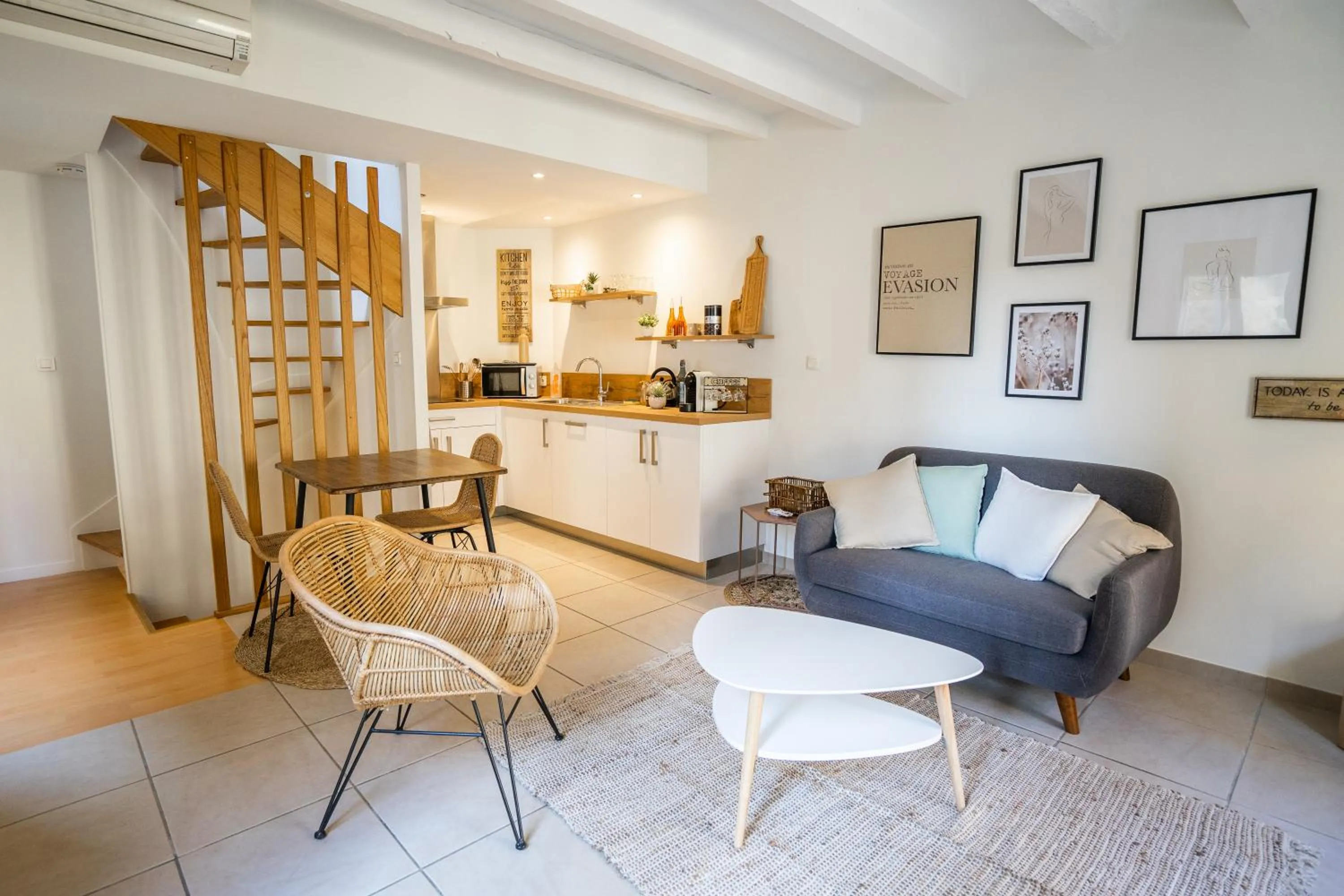 Living room in La Mesange de Sarlat