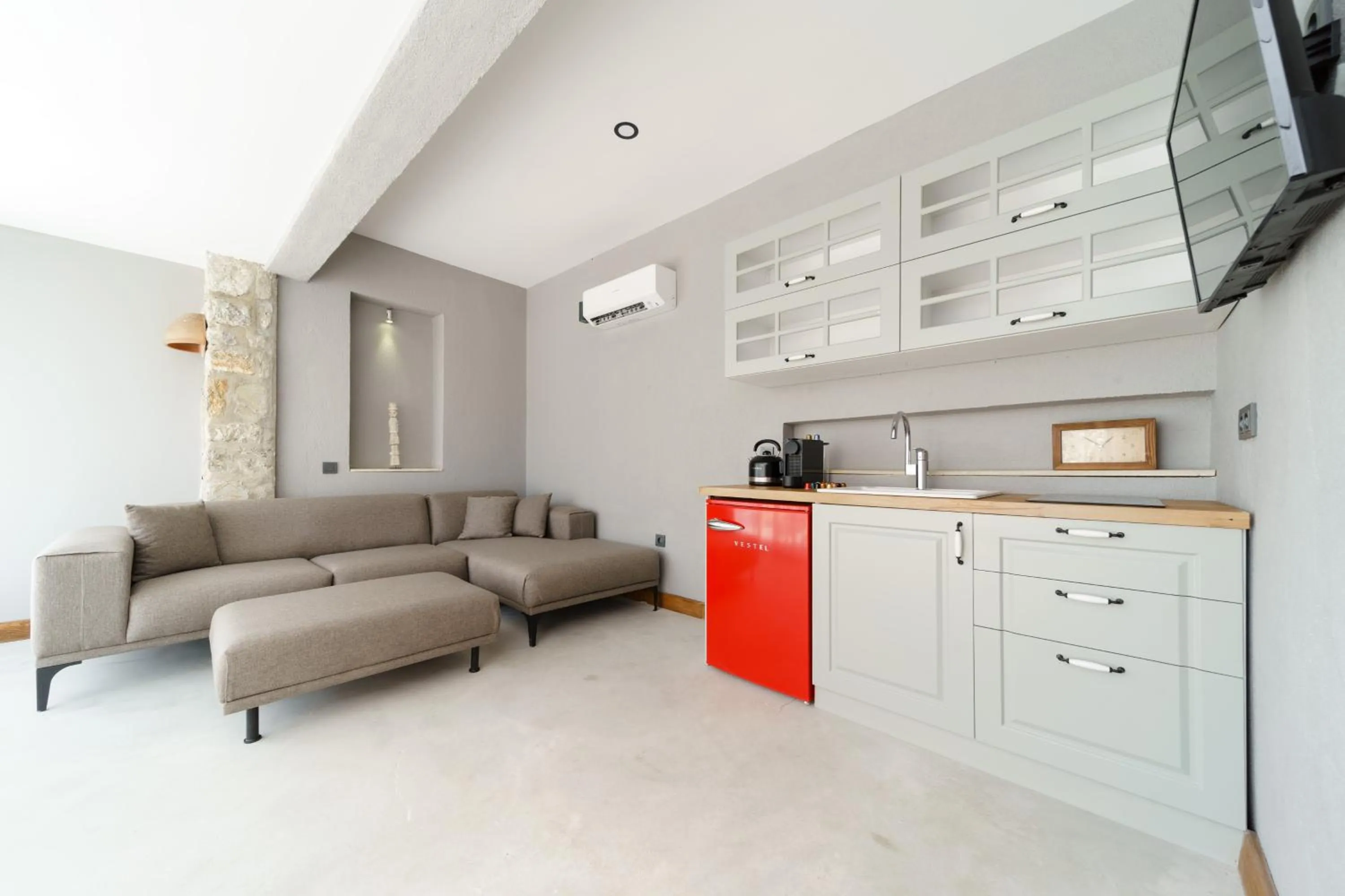 Kitchen or kitchenette in Odette Bodrum