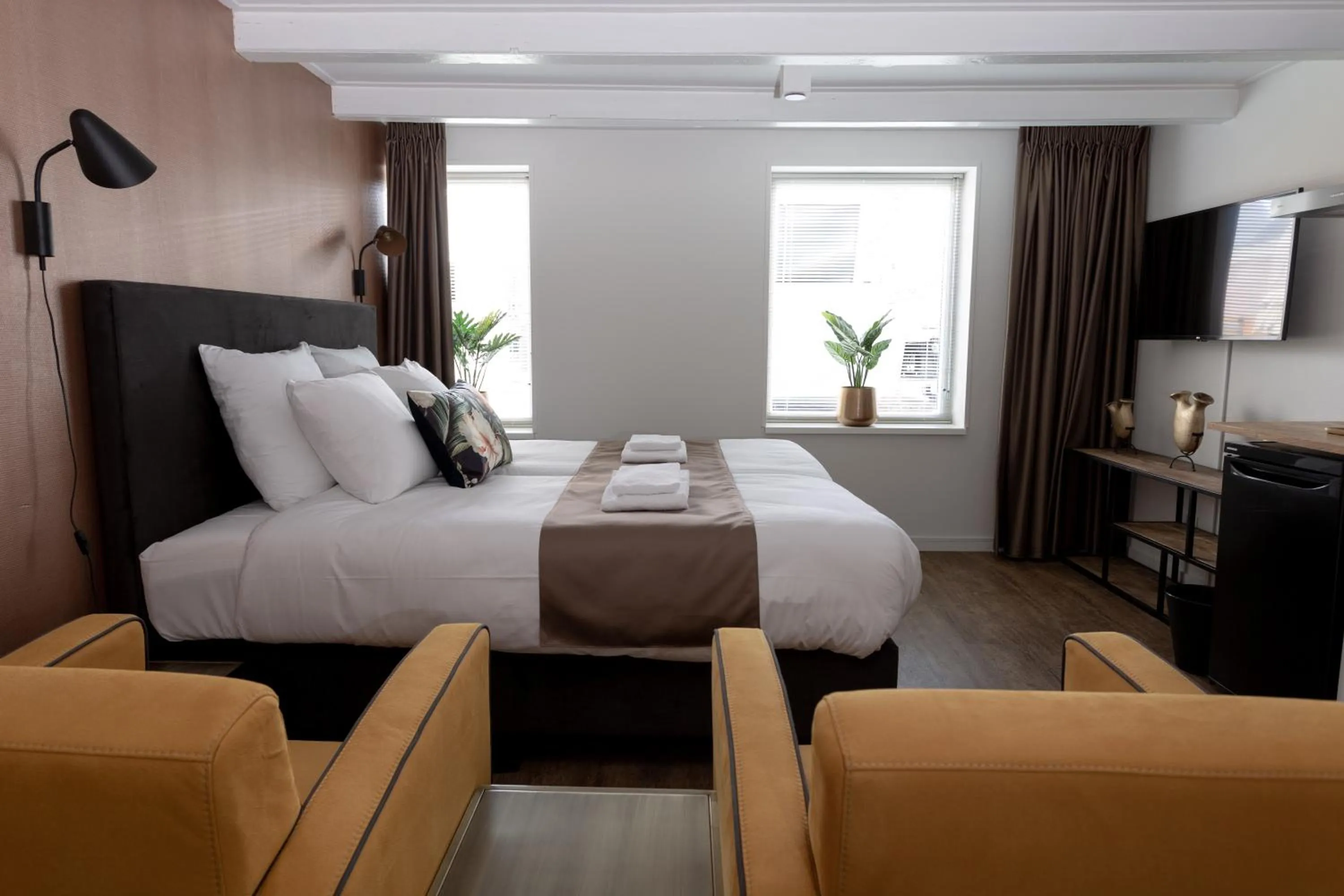 Bedroom, Bed in Hotel Markt23