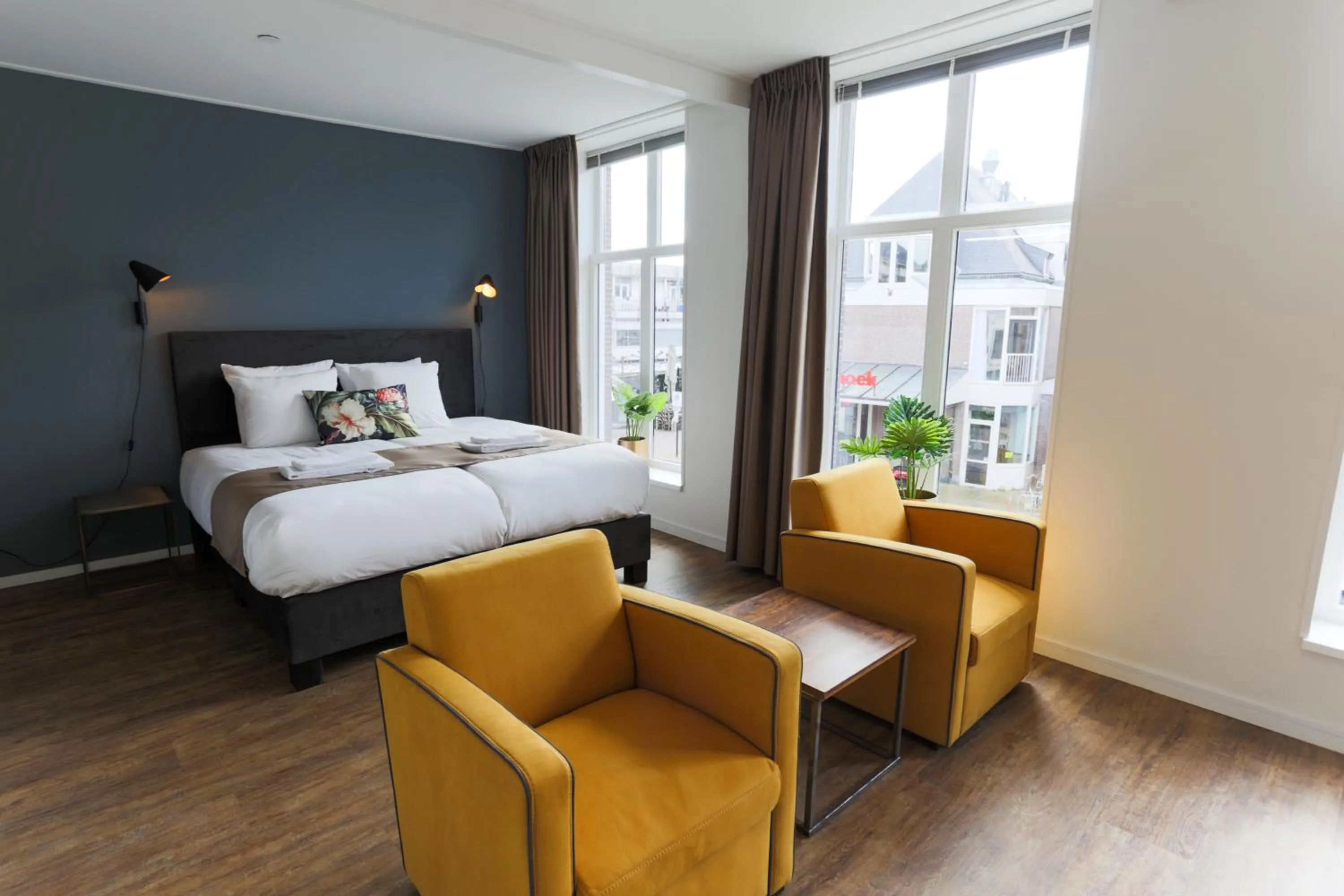 Bedroom, Bed in Hotel Markt23