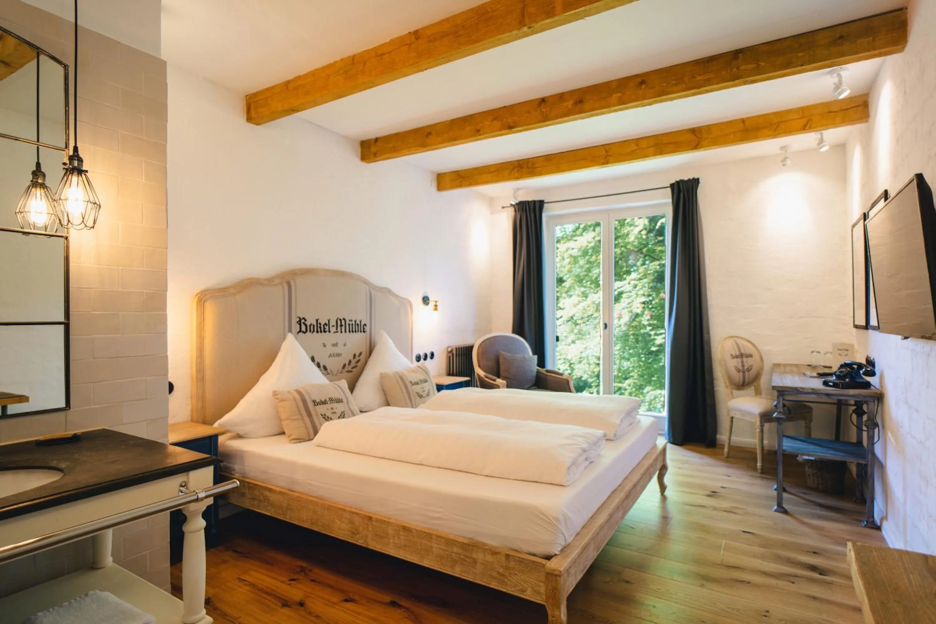 Photo of the whole room, Bed in Bokel-Mühle am See