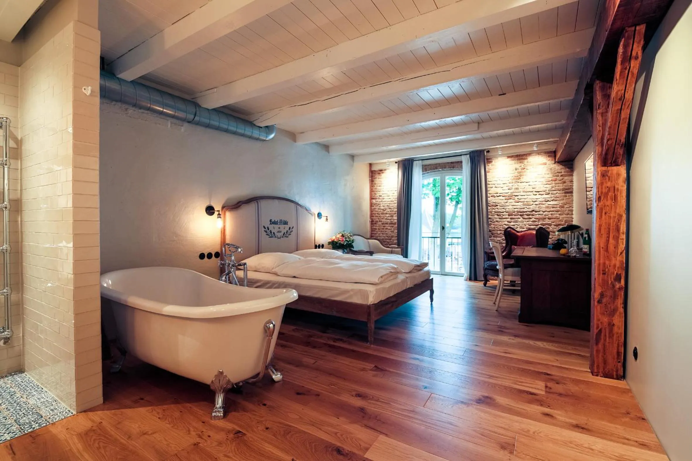 Photo of the whole room, Bed in Bokel-Mühle am See