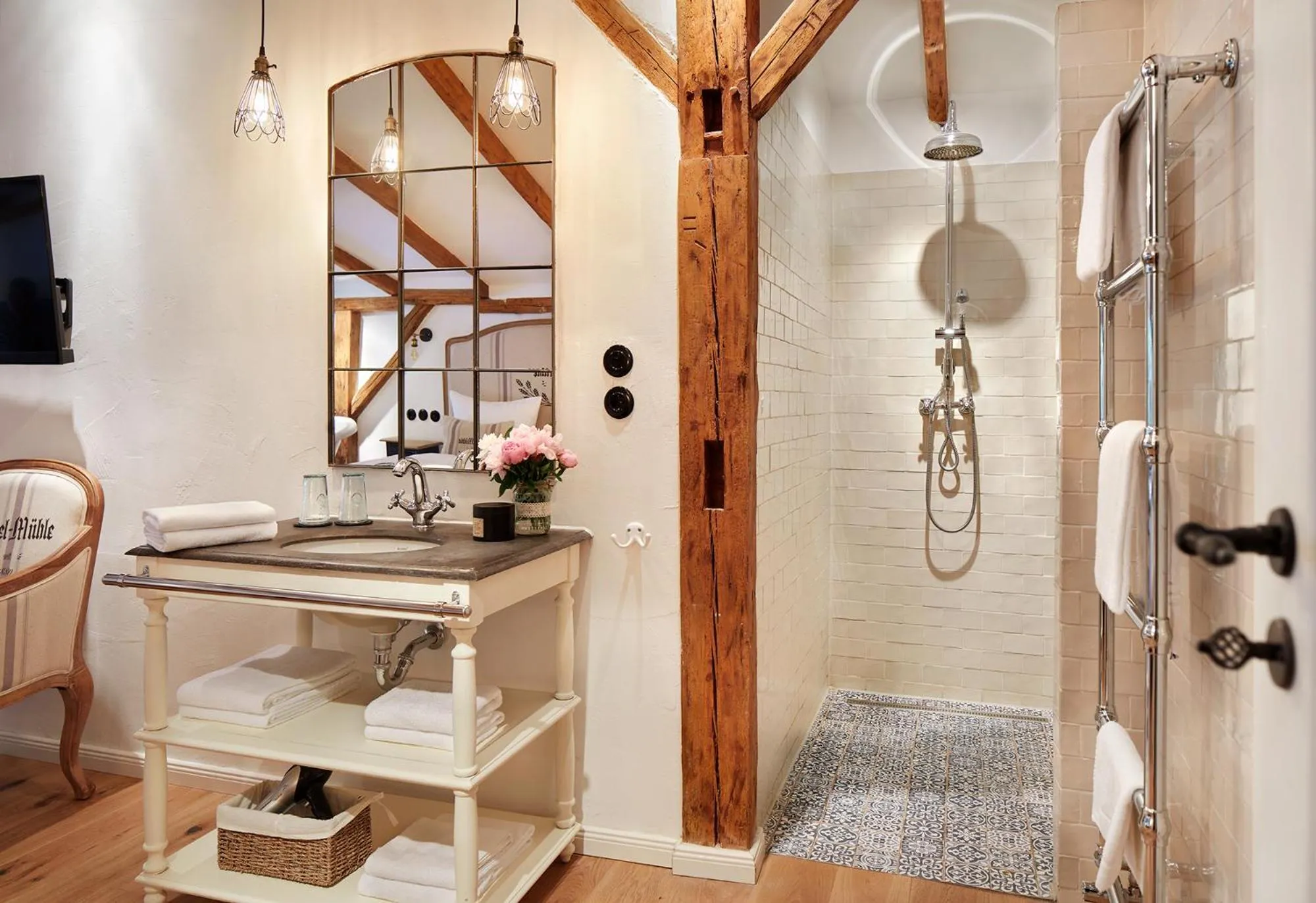 Shower in Bokel-Mühle am See