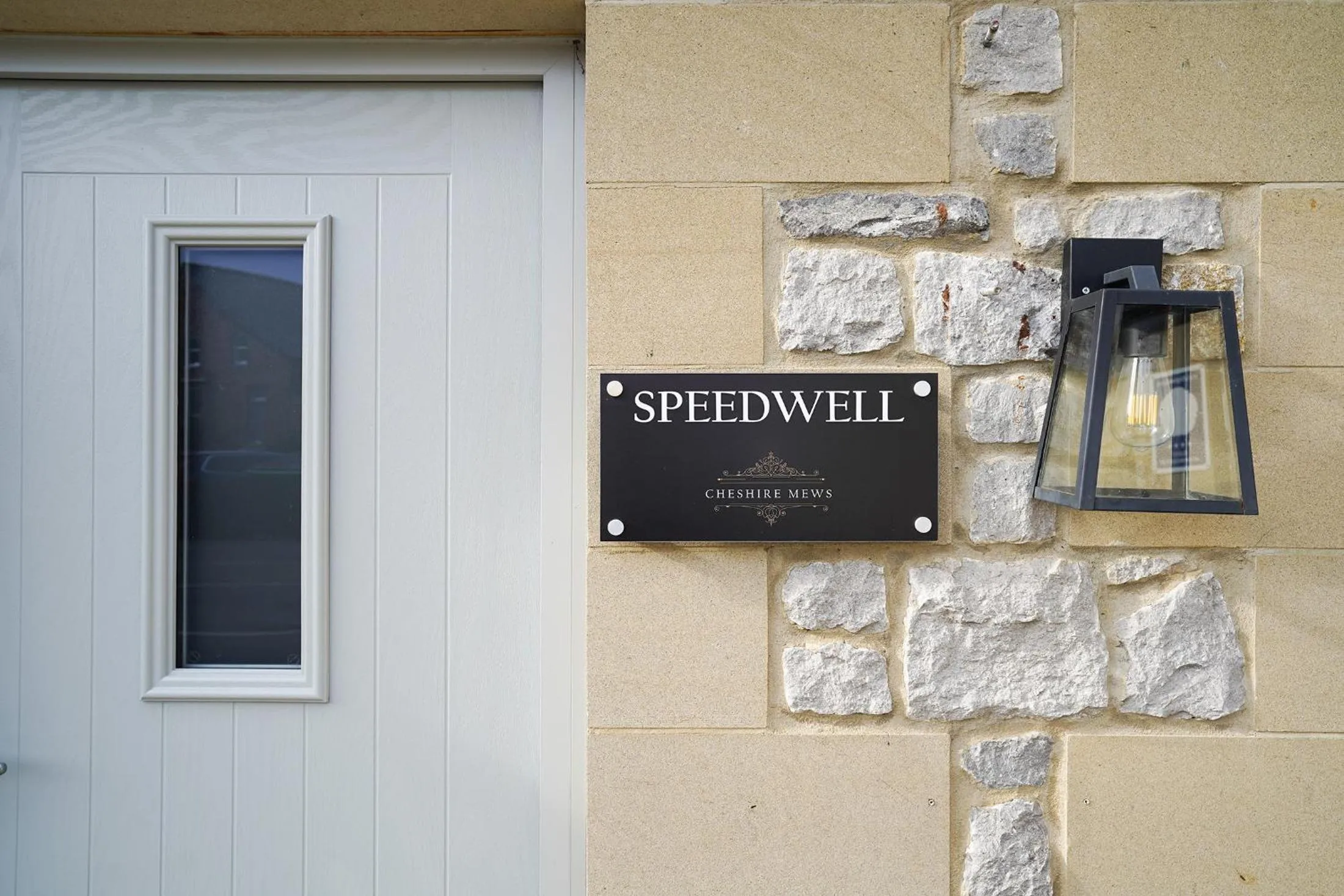 Logo/Certificate/Sign in Cheshire Mews