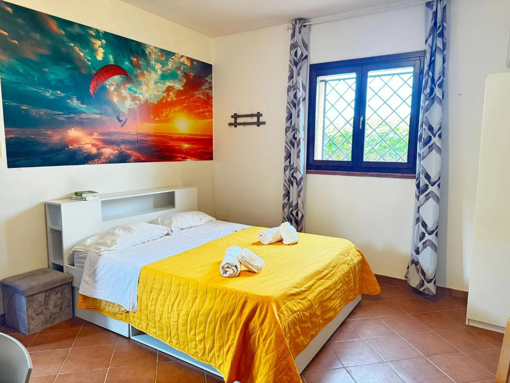 Bed in Alice Kite Resort