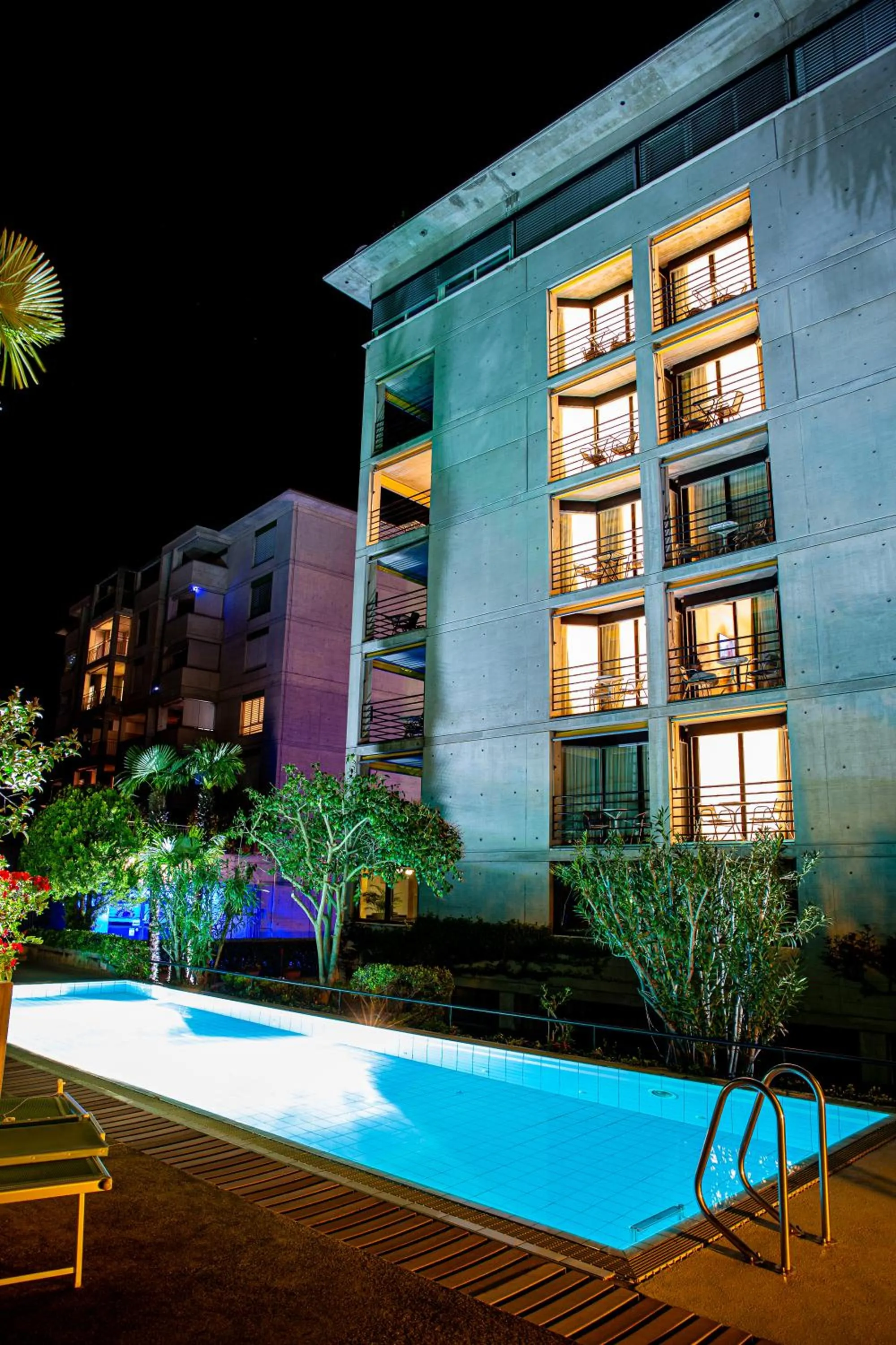 Property building in Hotel Nessi Locarno