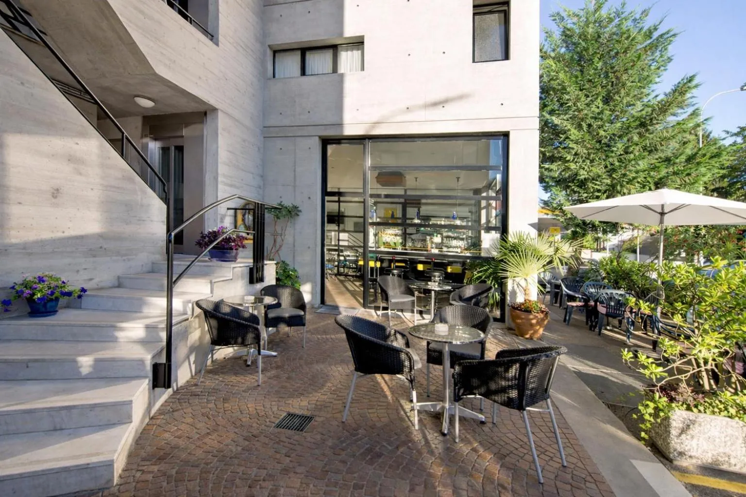 Property building in Hotel Nessi Locarno