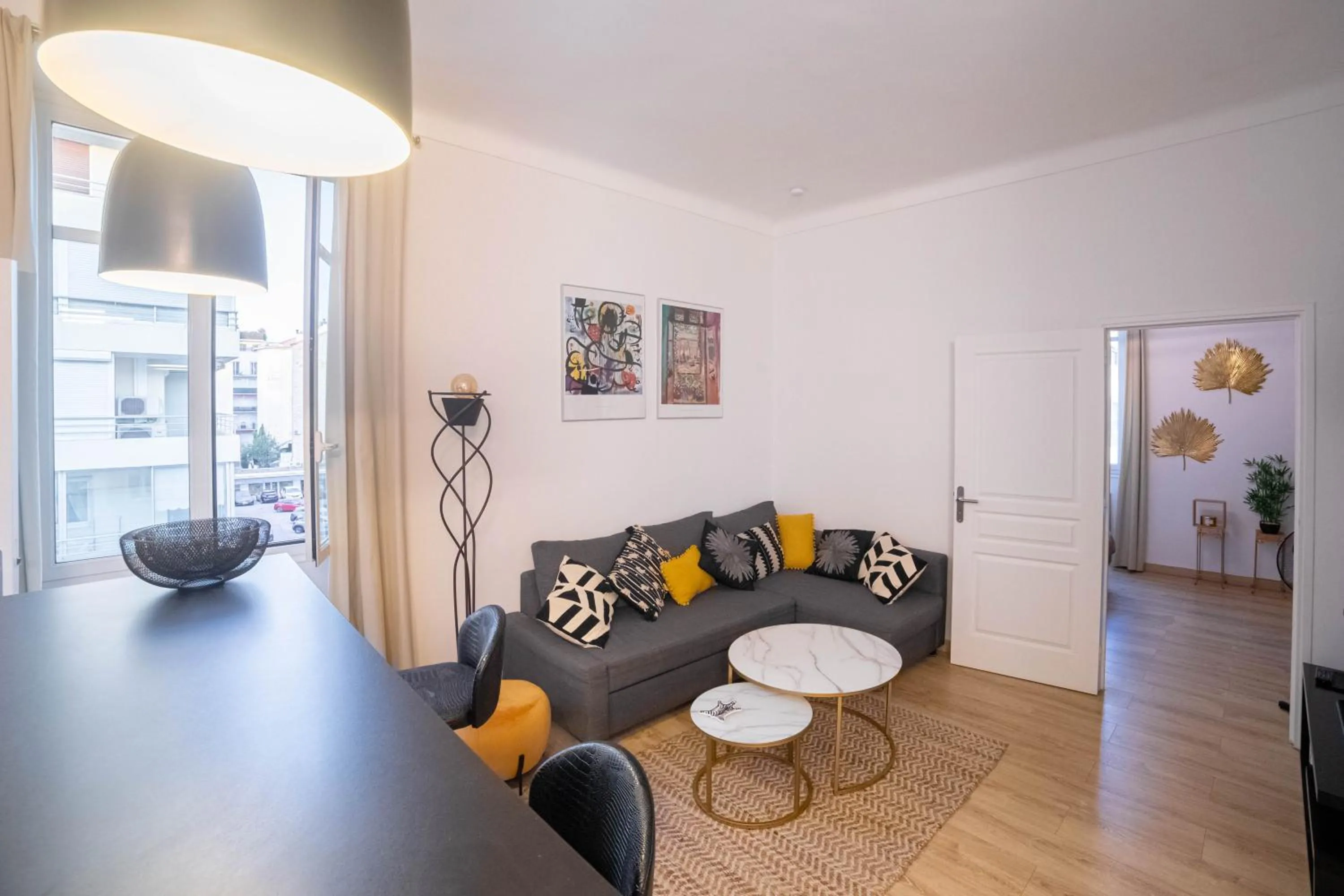 Living room in Smile Apartment