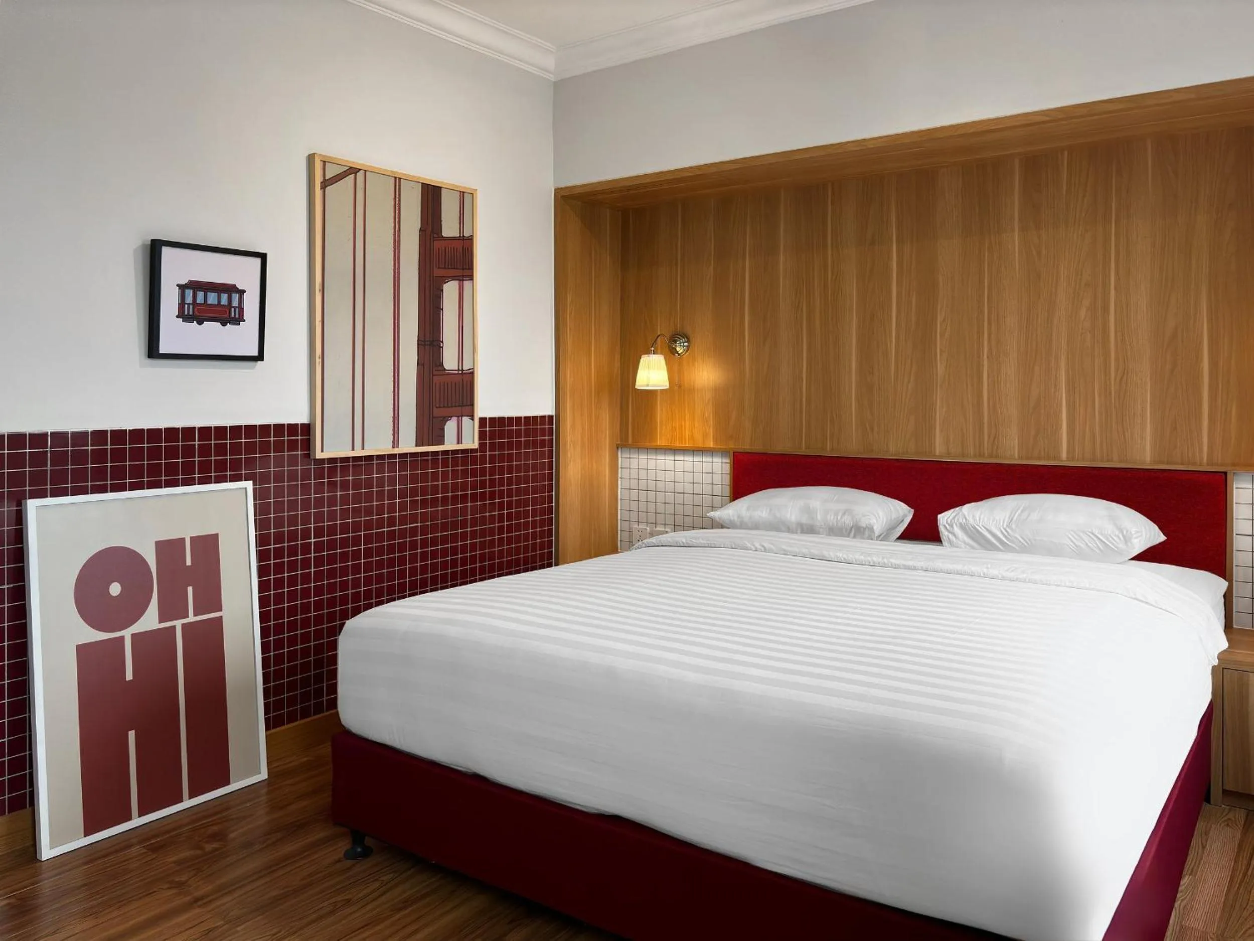 Bed in youre at - The Majesty Apartment