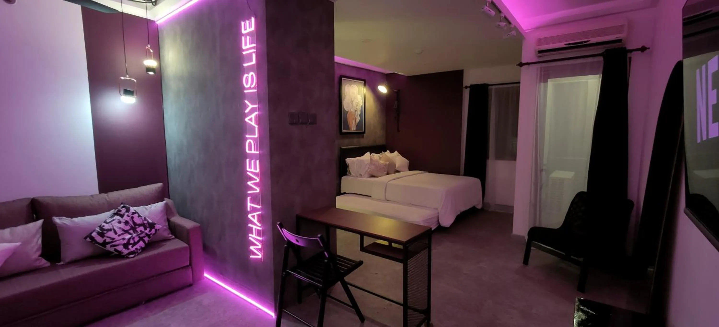 Bed in youre at - The Majesty Apartment