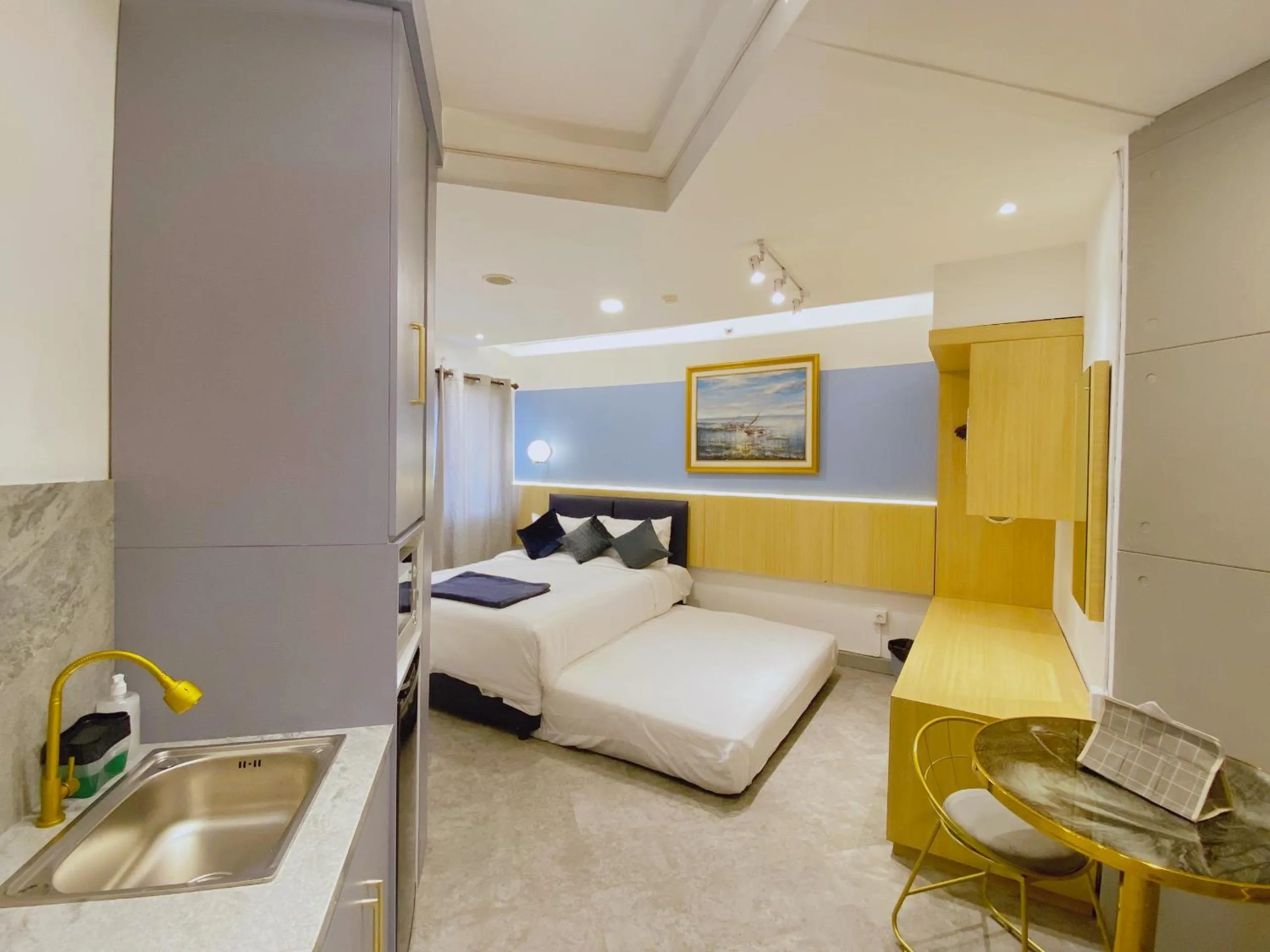 Bed in youre at - The Majesty Apartment