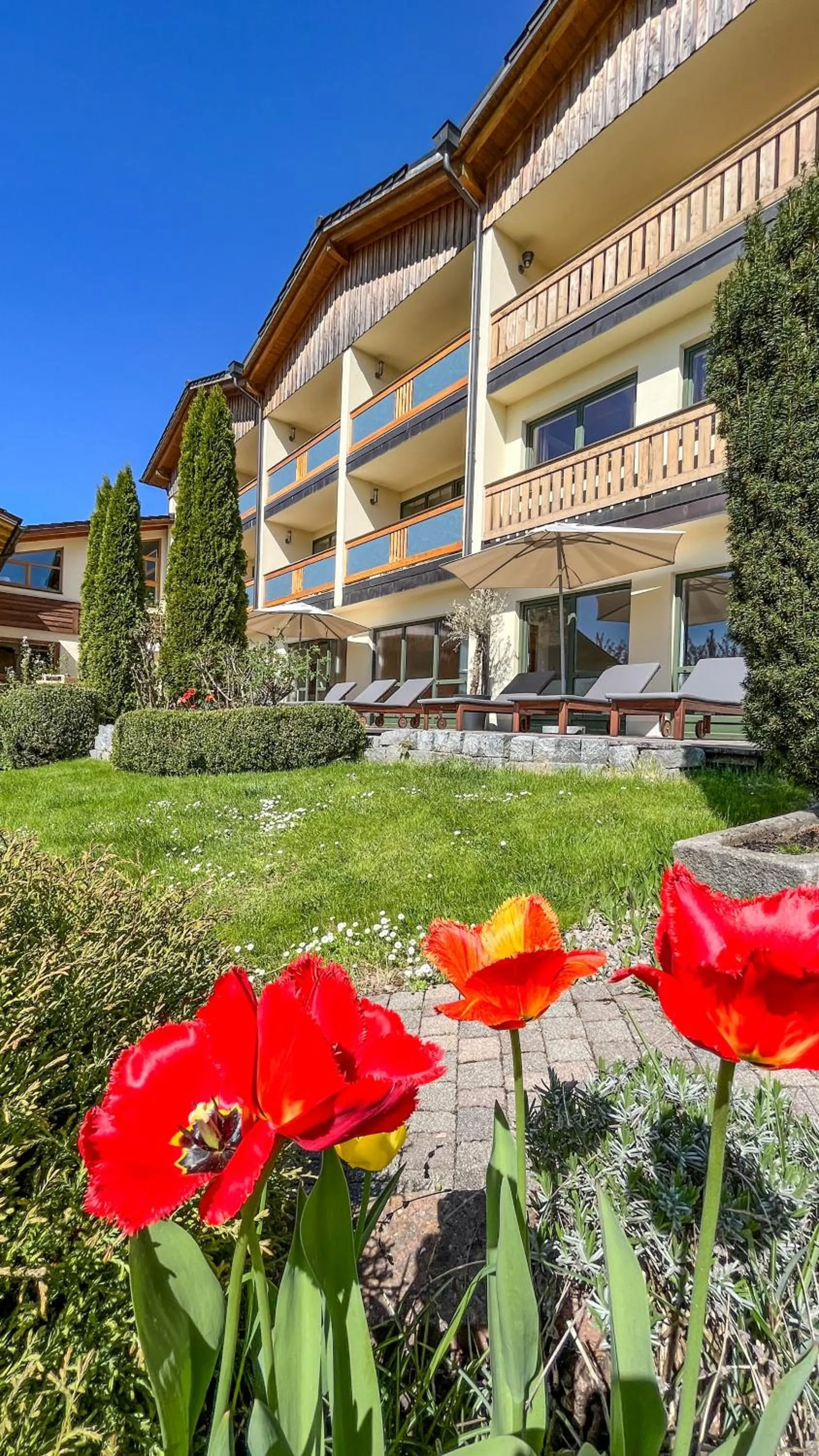 Property building in Glashotel