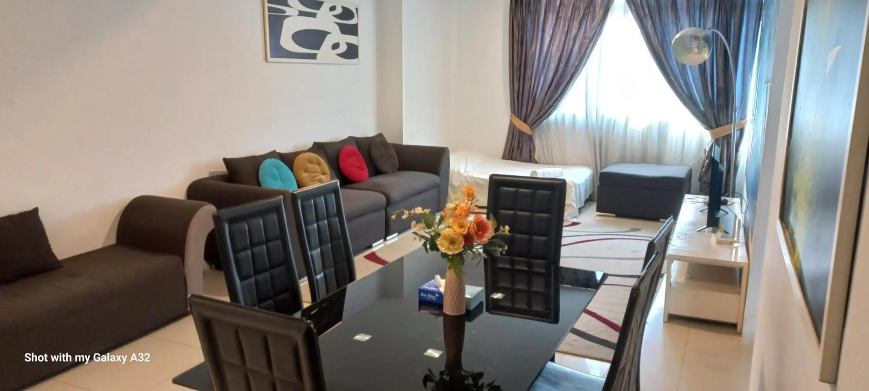 Living room in One Maxim Residence at Taragon