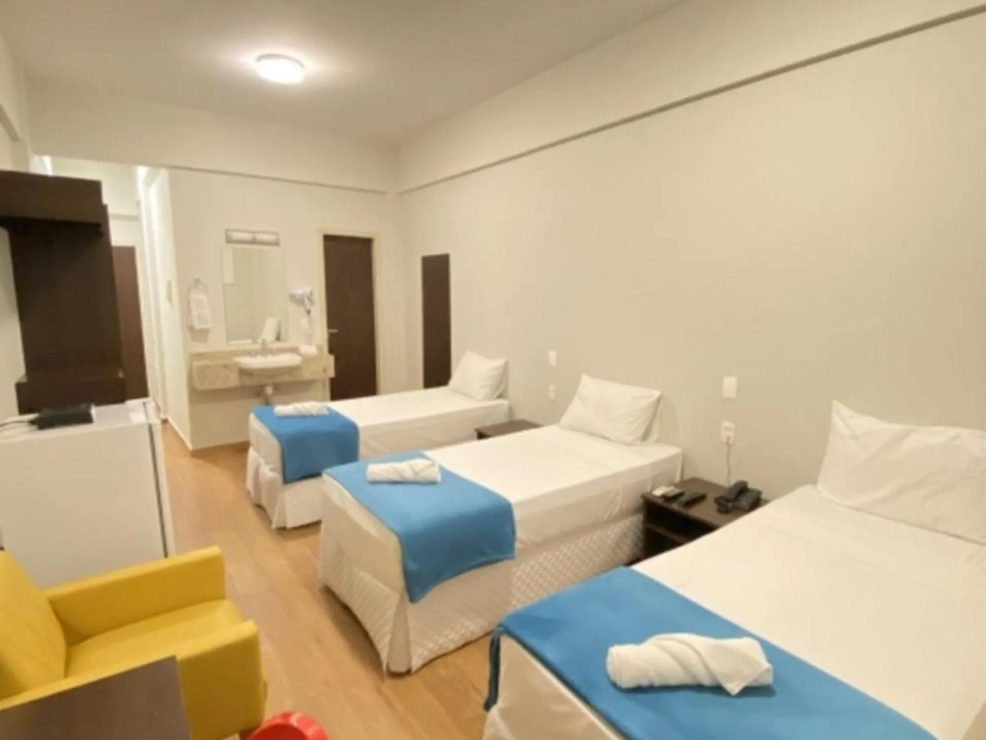 Bed in Mural Living Hotel Manaus