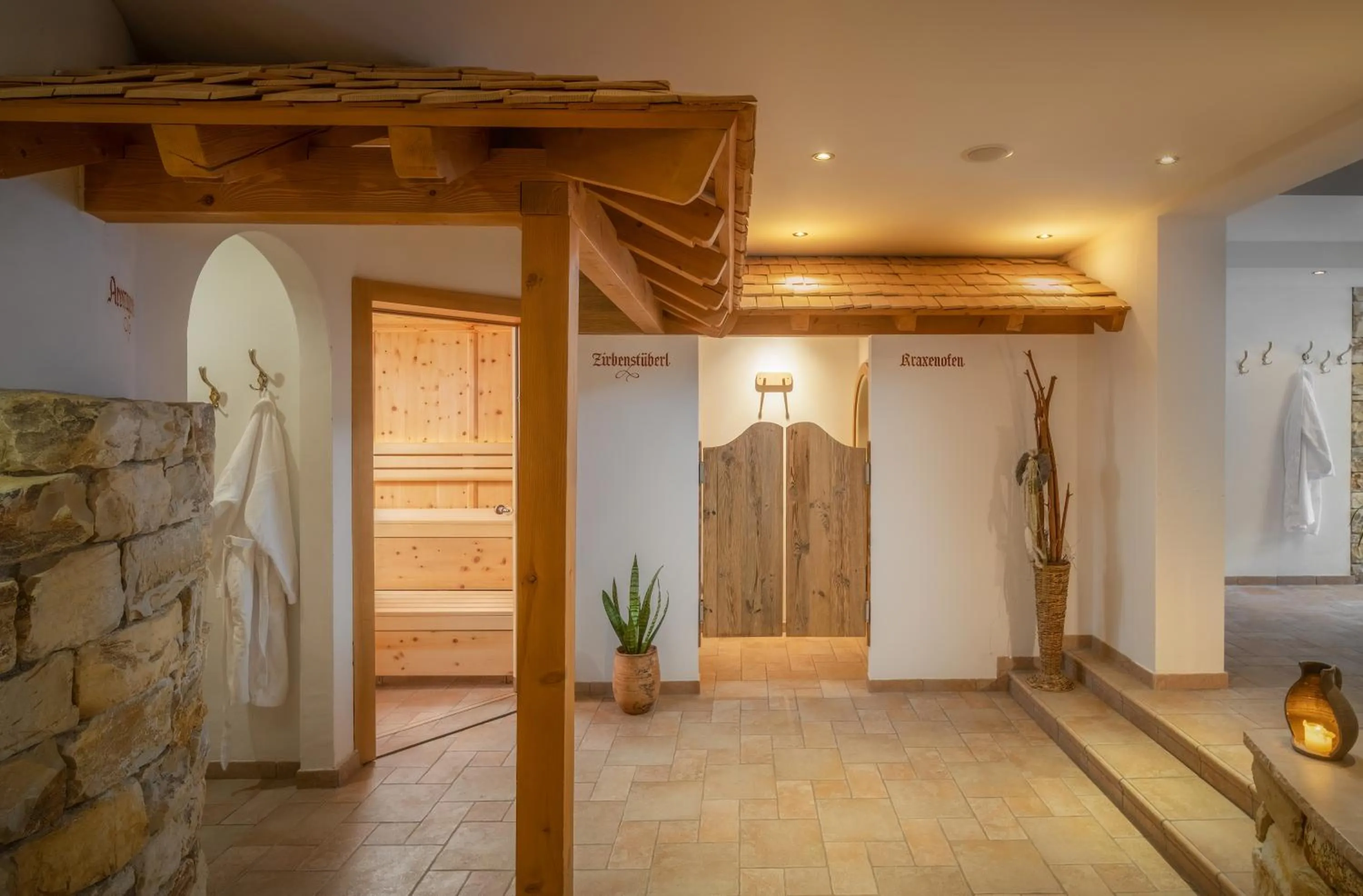 Spa and wellness centre/facilities in Hotel Vitaloase zu den drei Brüdern