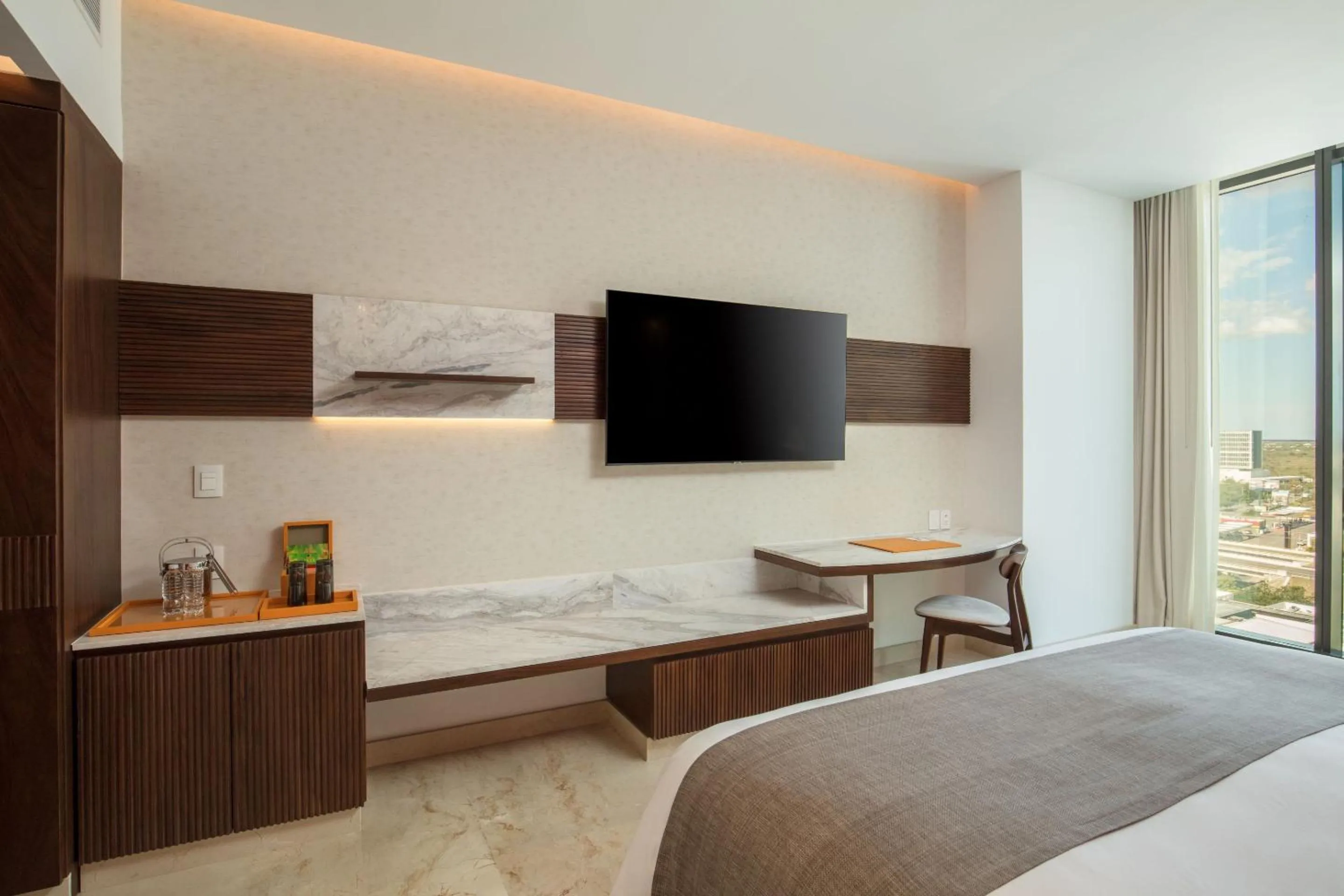 Photo of the whole room, Bed in Camino Real Mérida