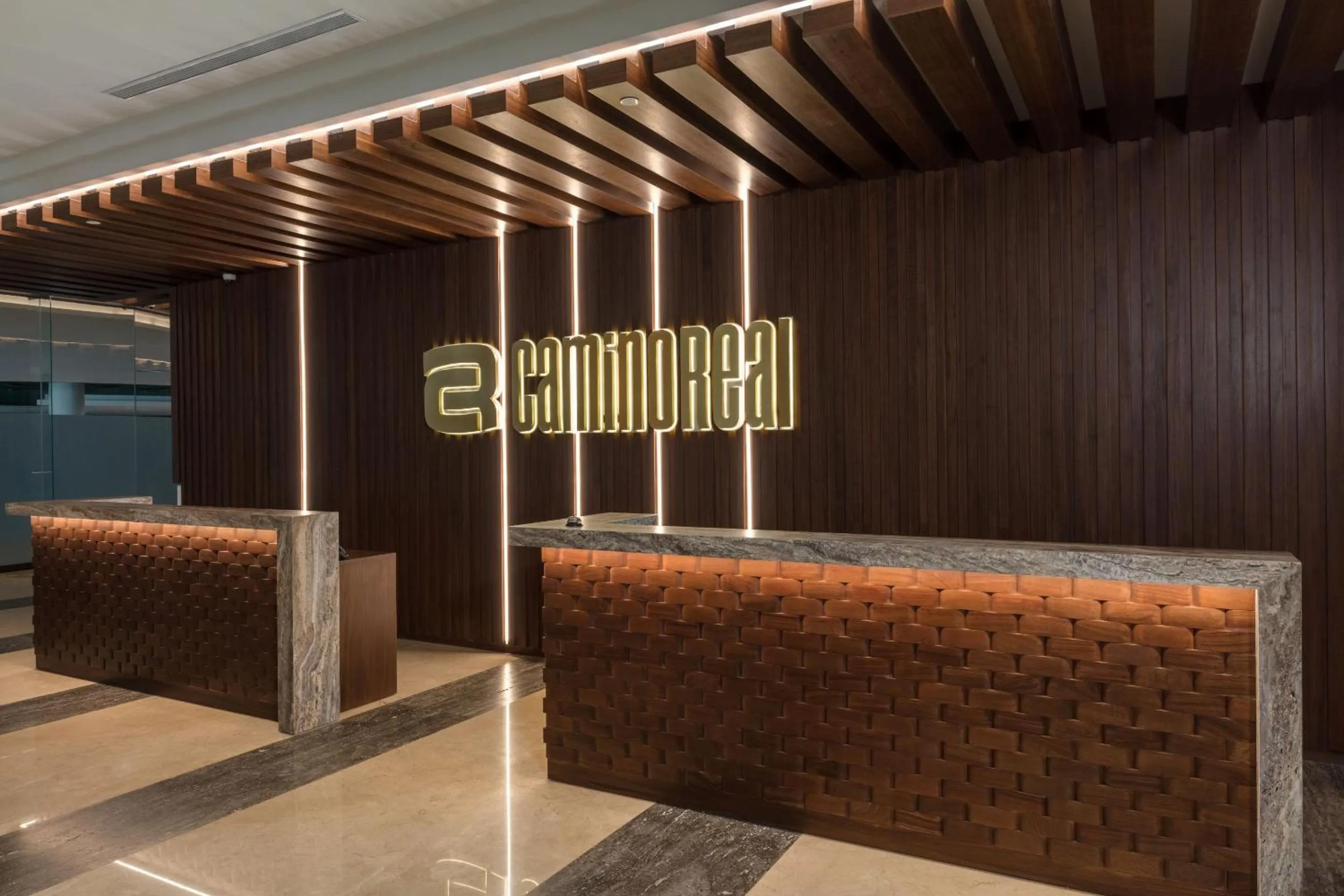 Lobby or reception in Camino Real Mérida