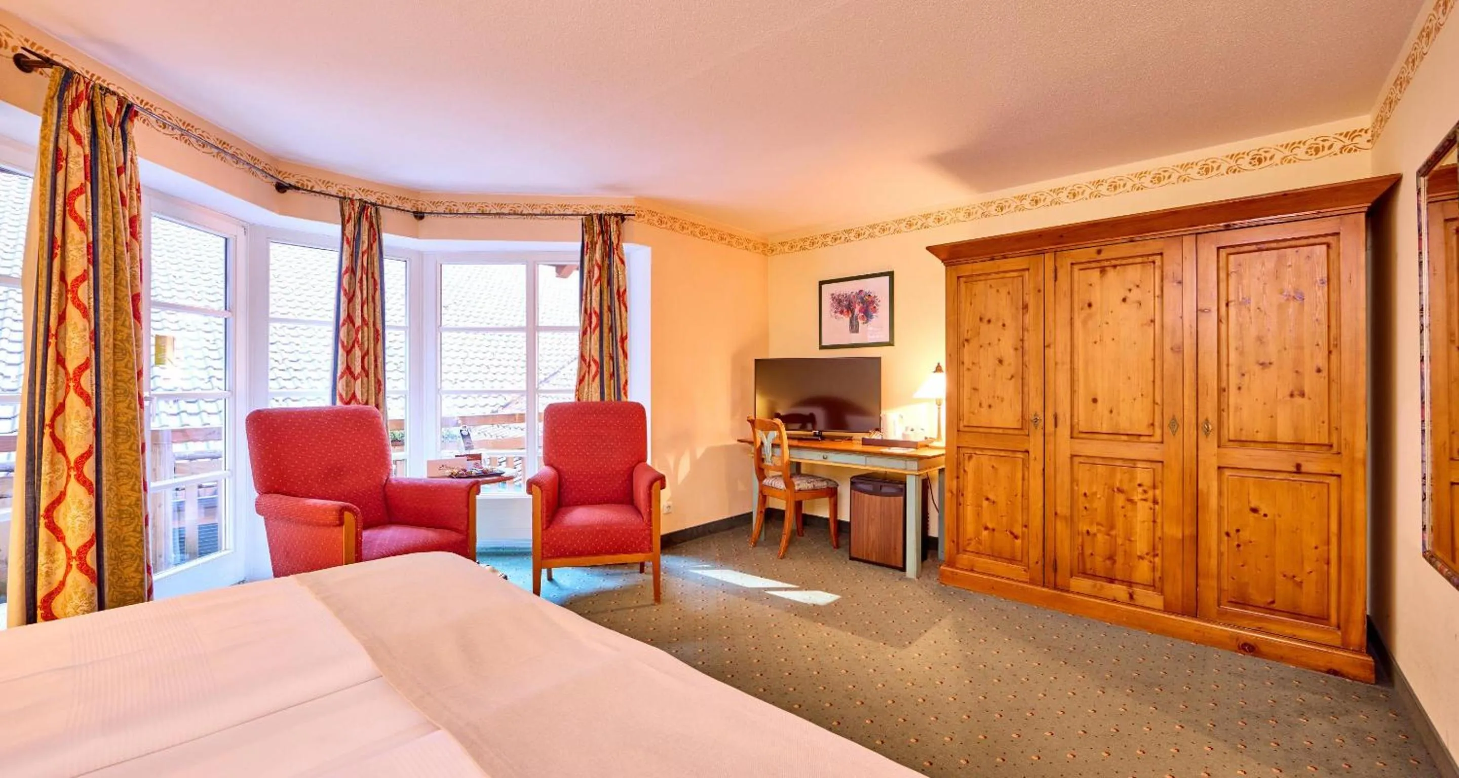 Bedroom in Berghotel Hammersbach, Sure Hotel Collection by Best Western