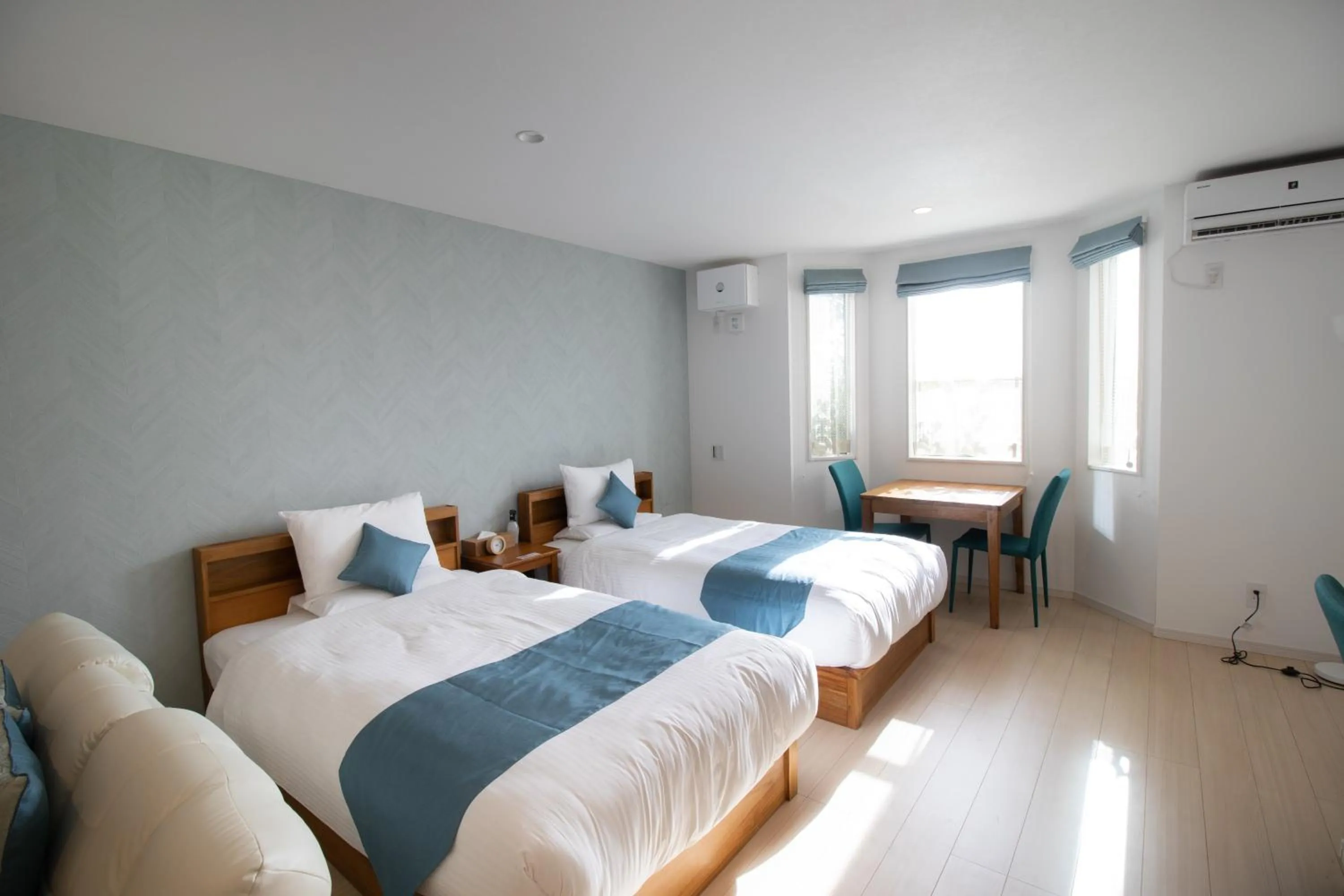 Bed in Hotel Santa Barbara Miyakojima Resort