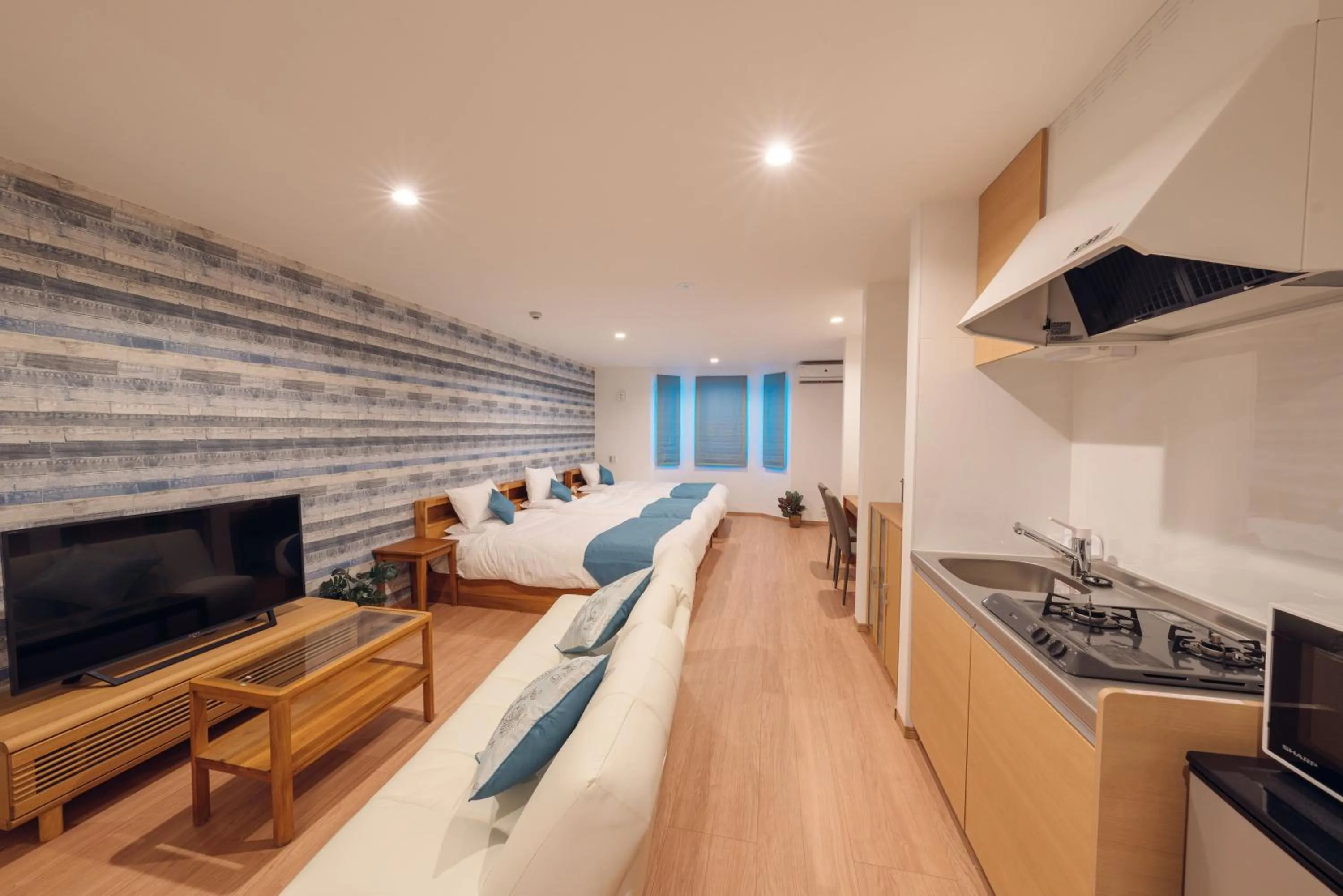 Bed in Hotel Santa Barbara Miyakojima Resort