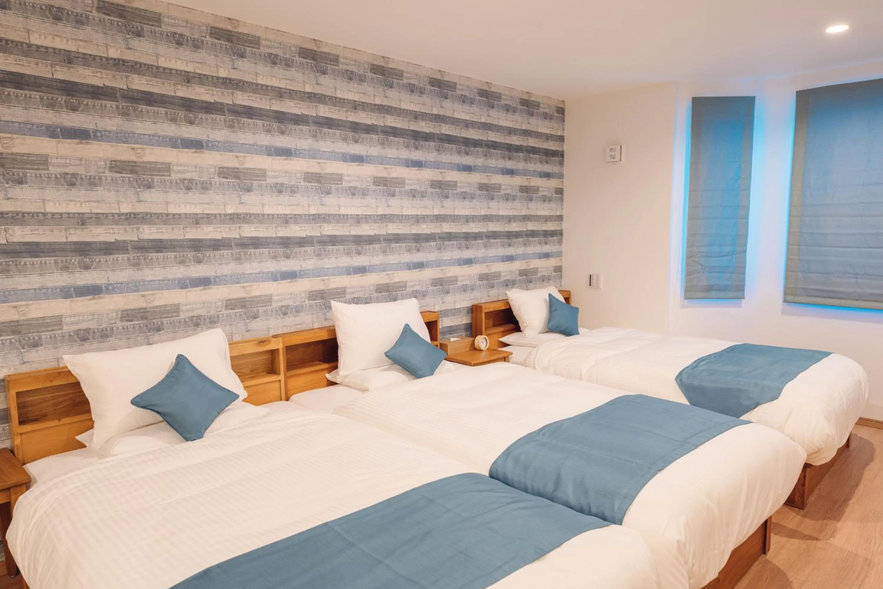 Bed in Hotel Santa Barbara Miyakojima Resort