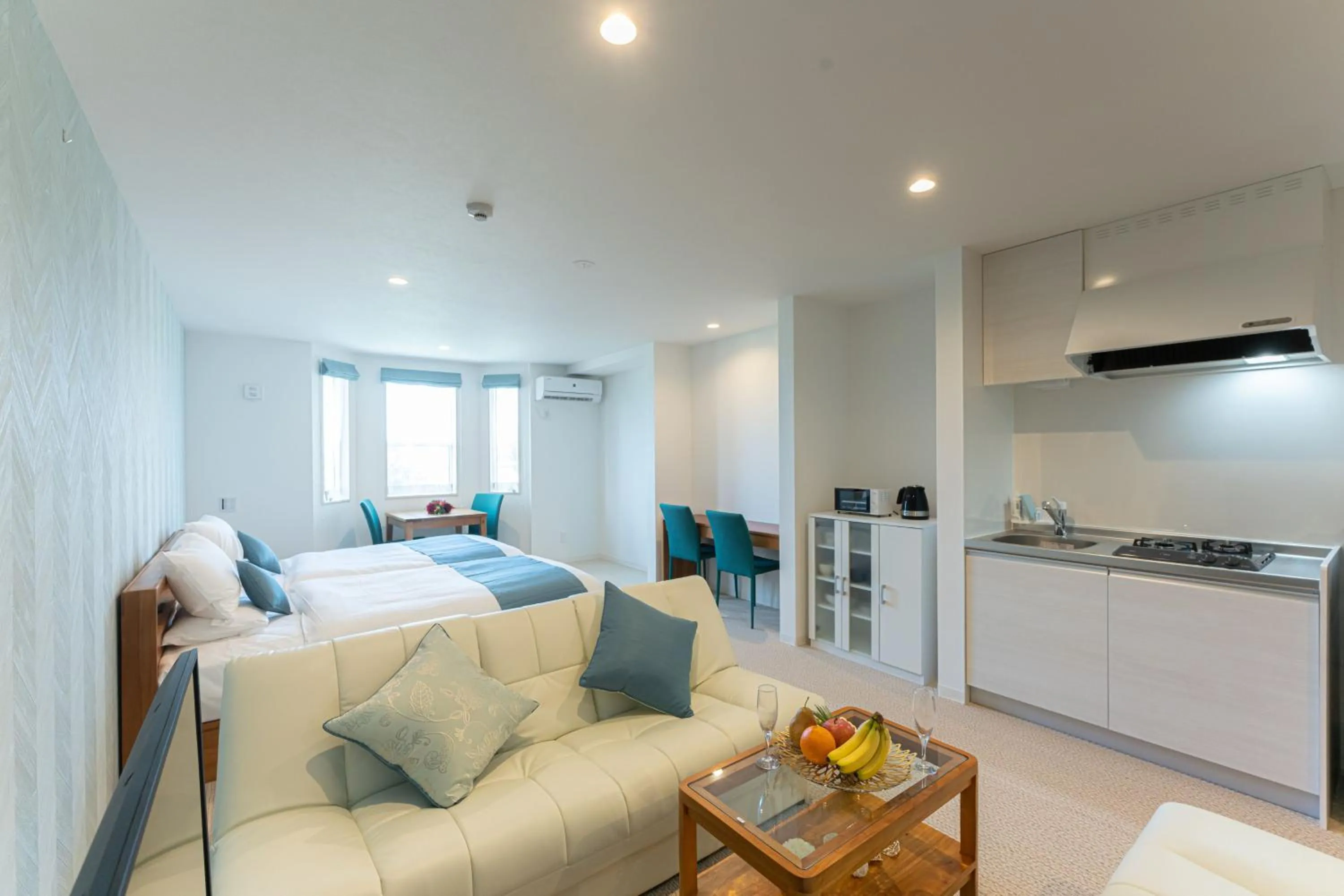 Bed in Hotel Santa Barbara Miyakojima Resort