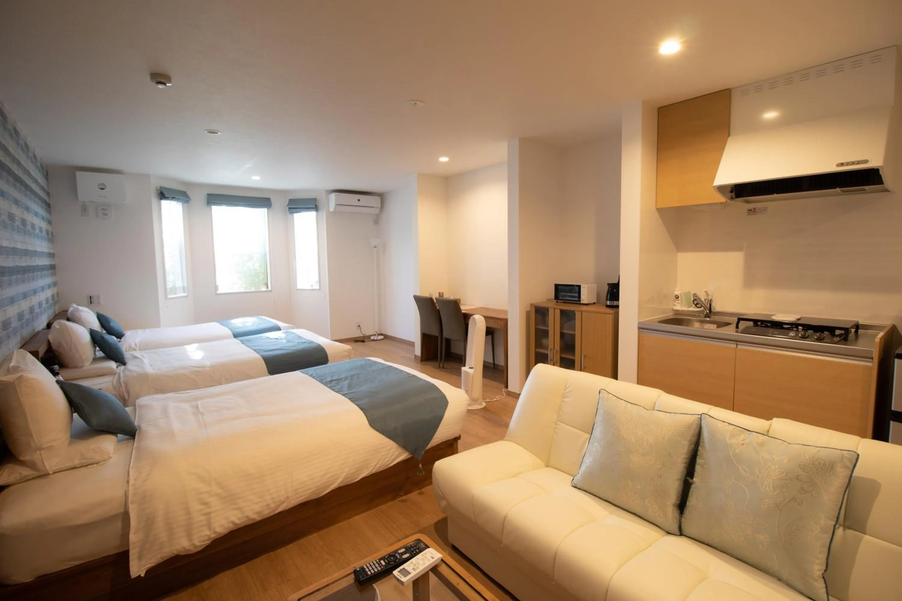 Bed in Hotel Santa Barbara Miyakojima Resort