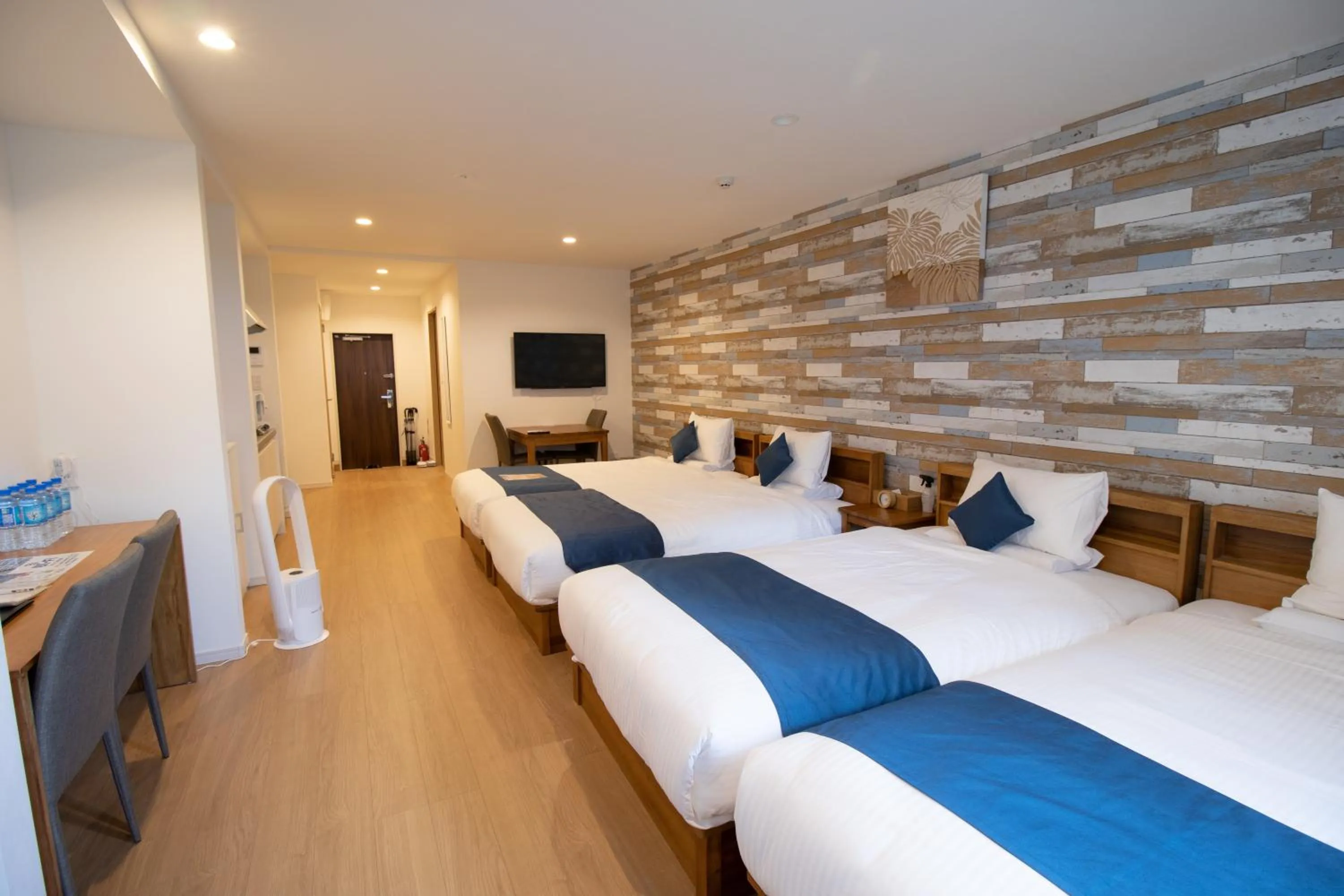 Bed in Hotel Santa Barbara Miyakojima Resort