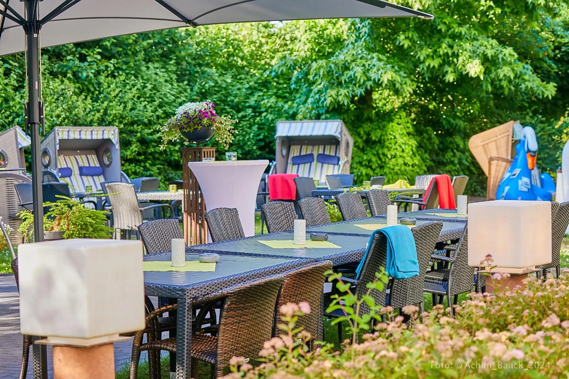 Garden in Best Western Hotel Prisma