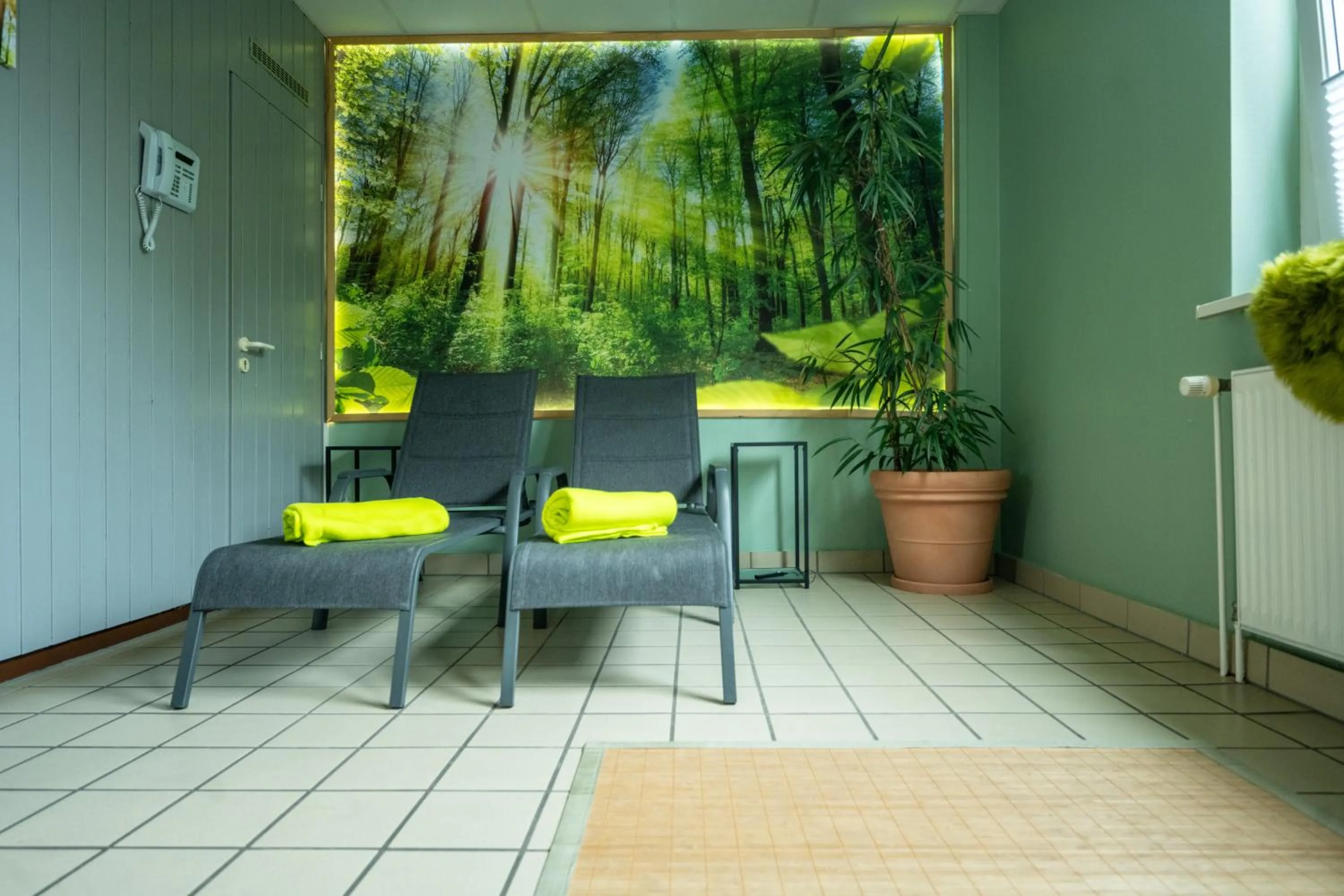 Sauna in Best Western Hotel Prisma