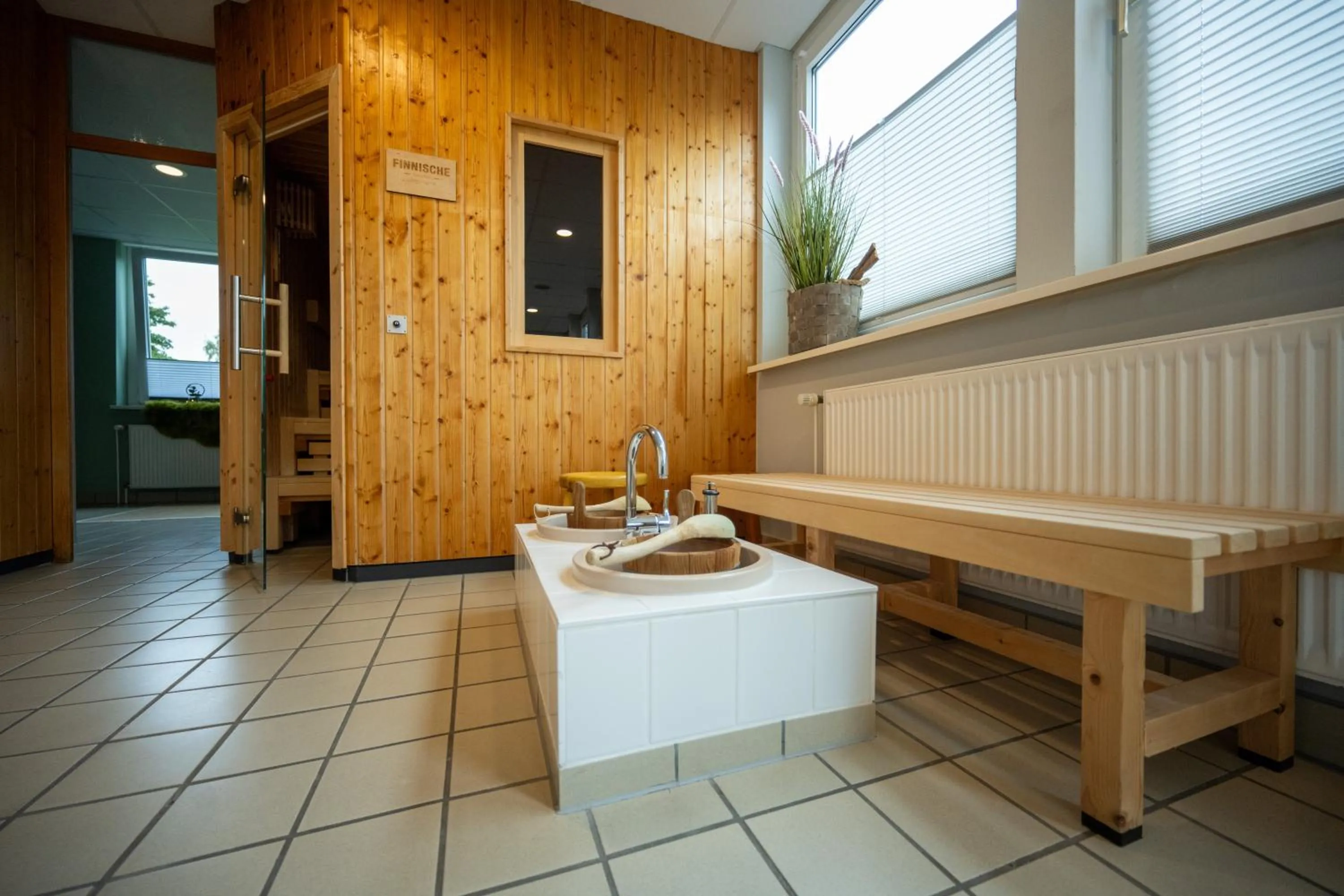 Sauna in Best Western Hotel Prisma