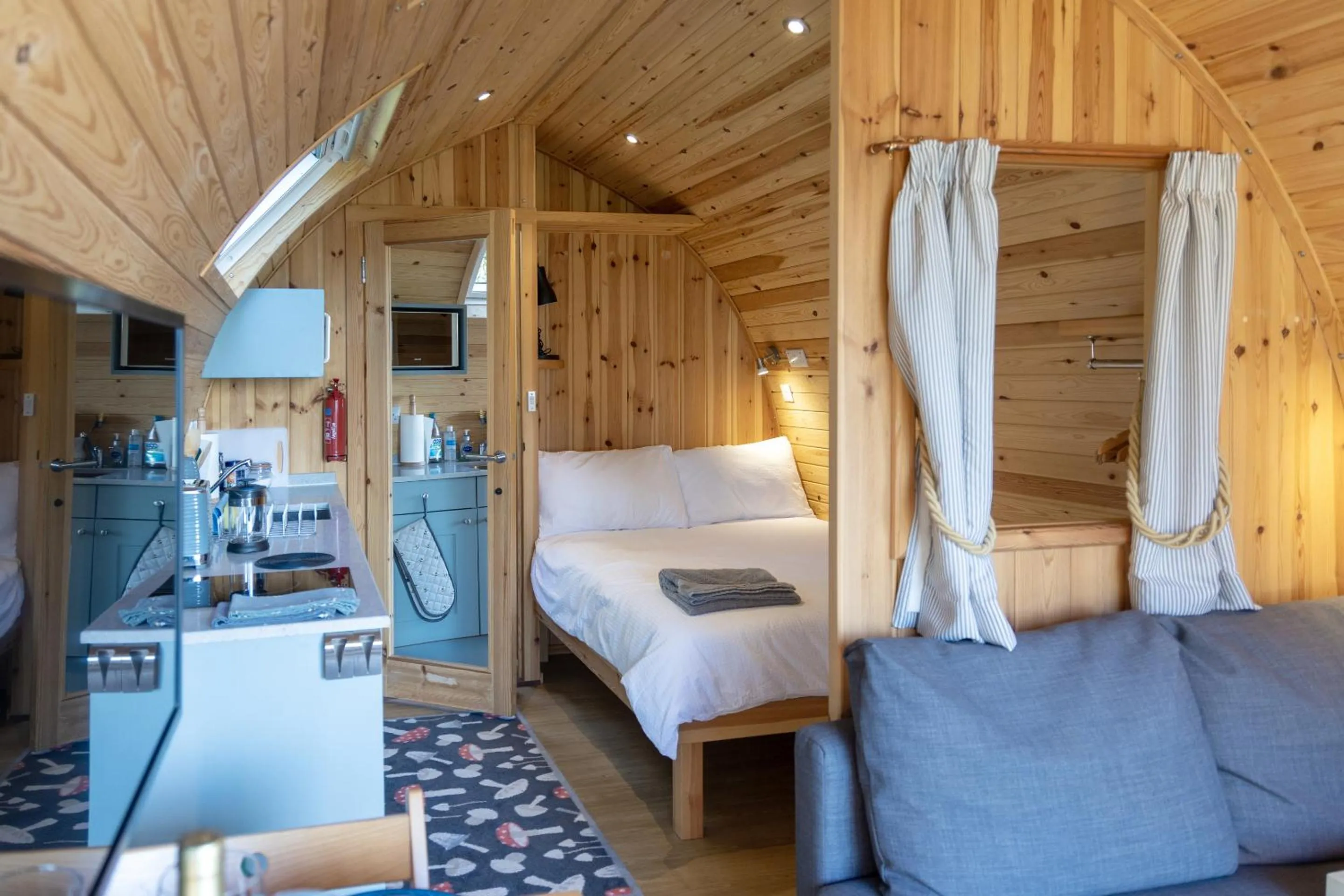 Other, Bed in Eco Indigo