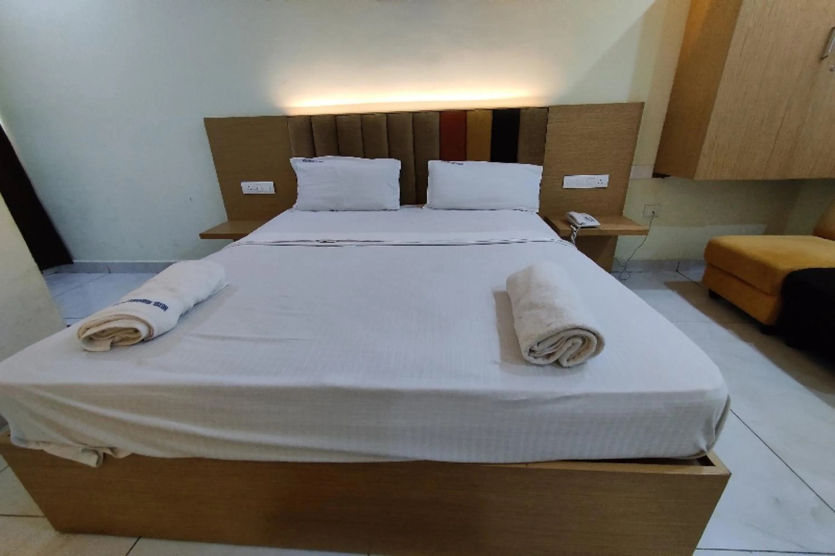 Bedroom in Collection O Sri Subhamastu Grand