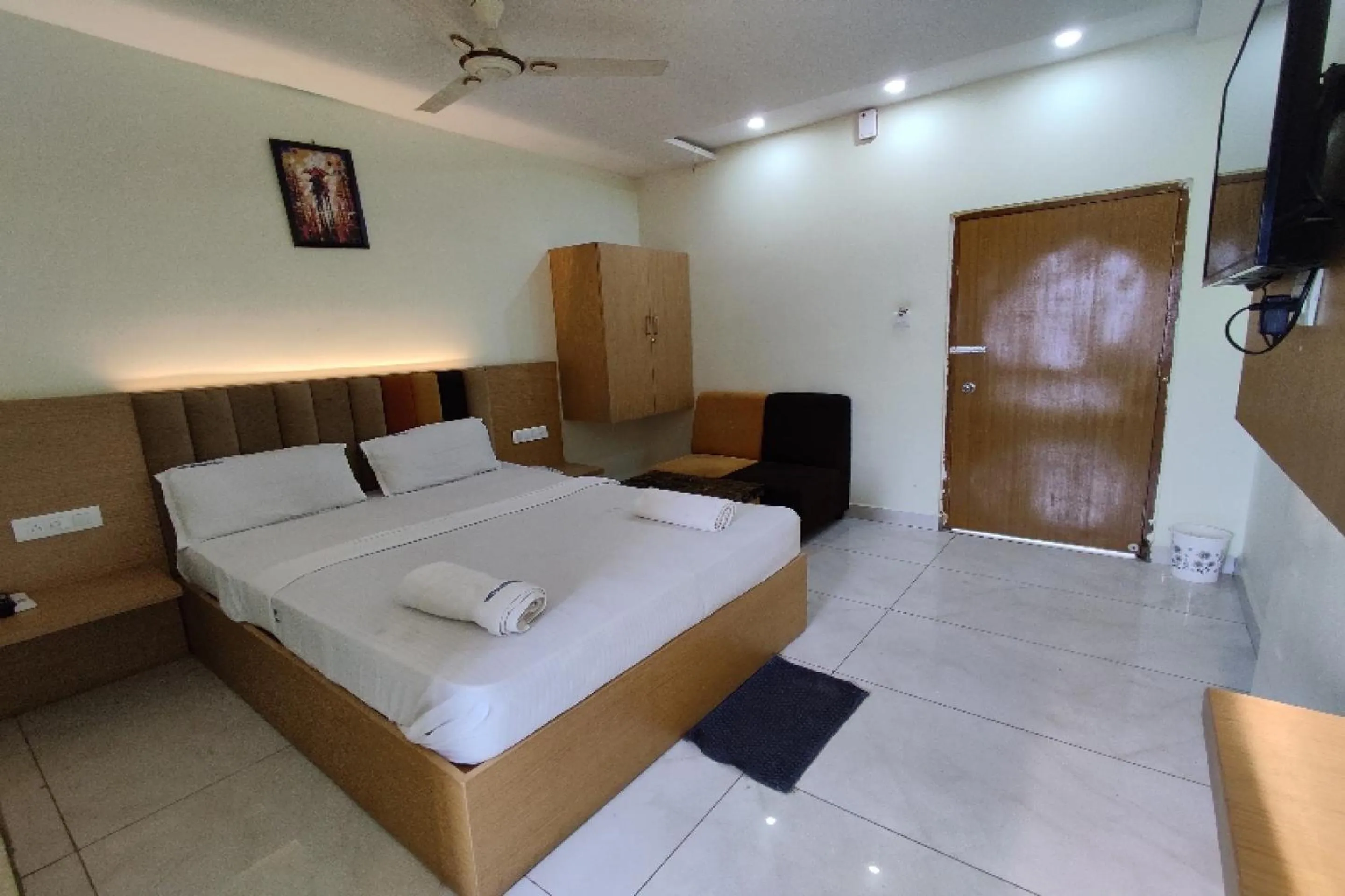 Bedroom in Collection O Sri Subhamastu Grand