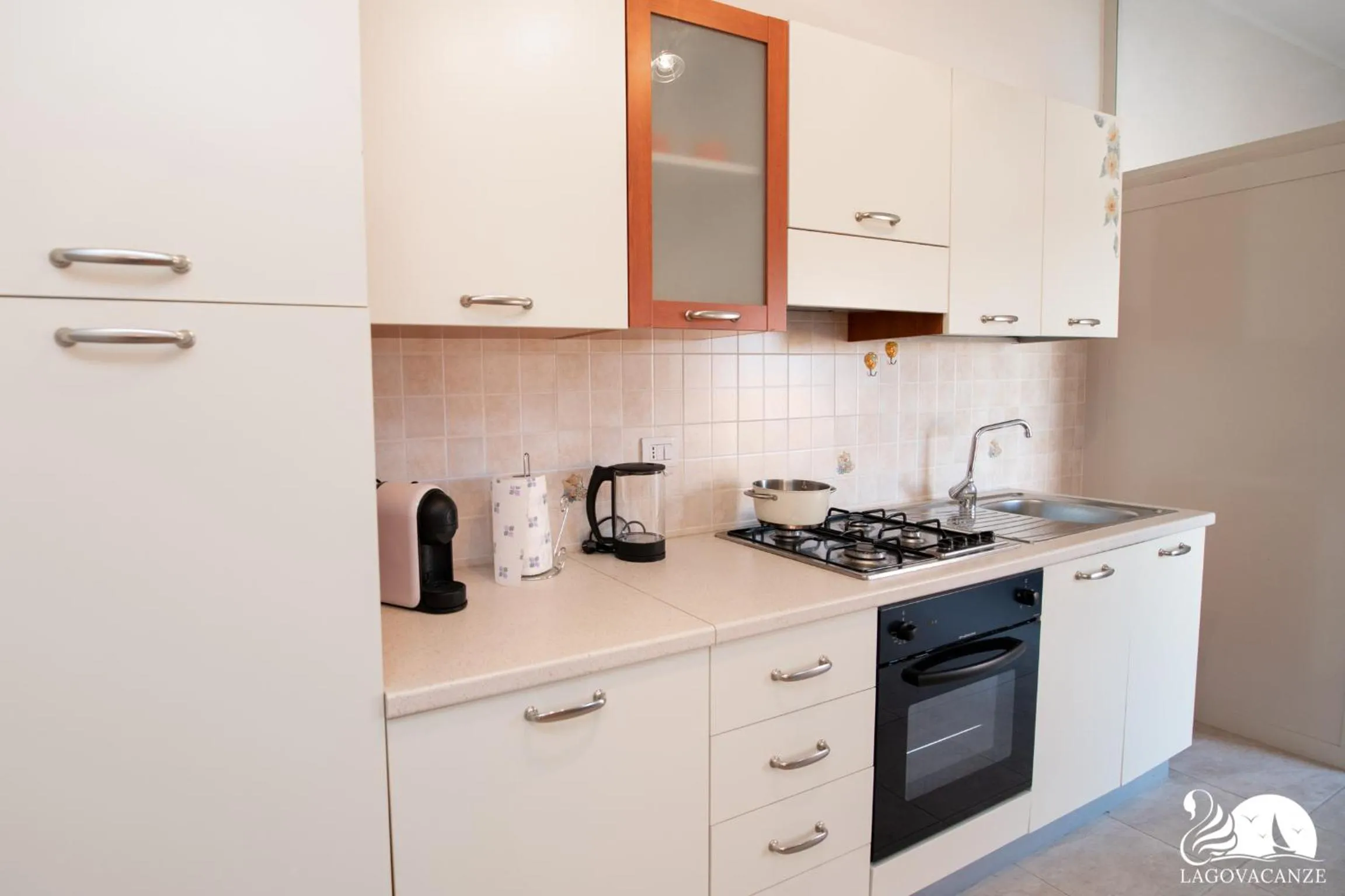 Kitchen or kitchenette in Appartamento Garden Ville