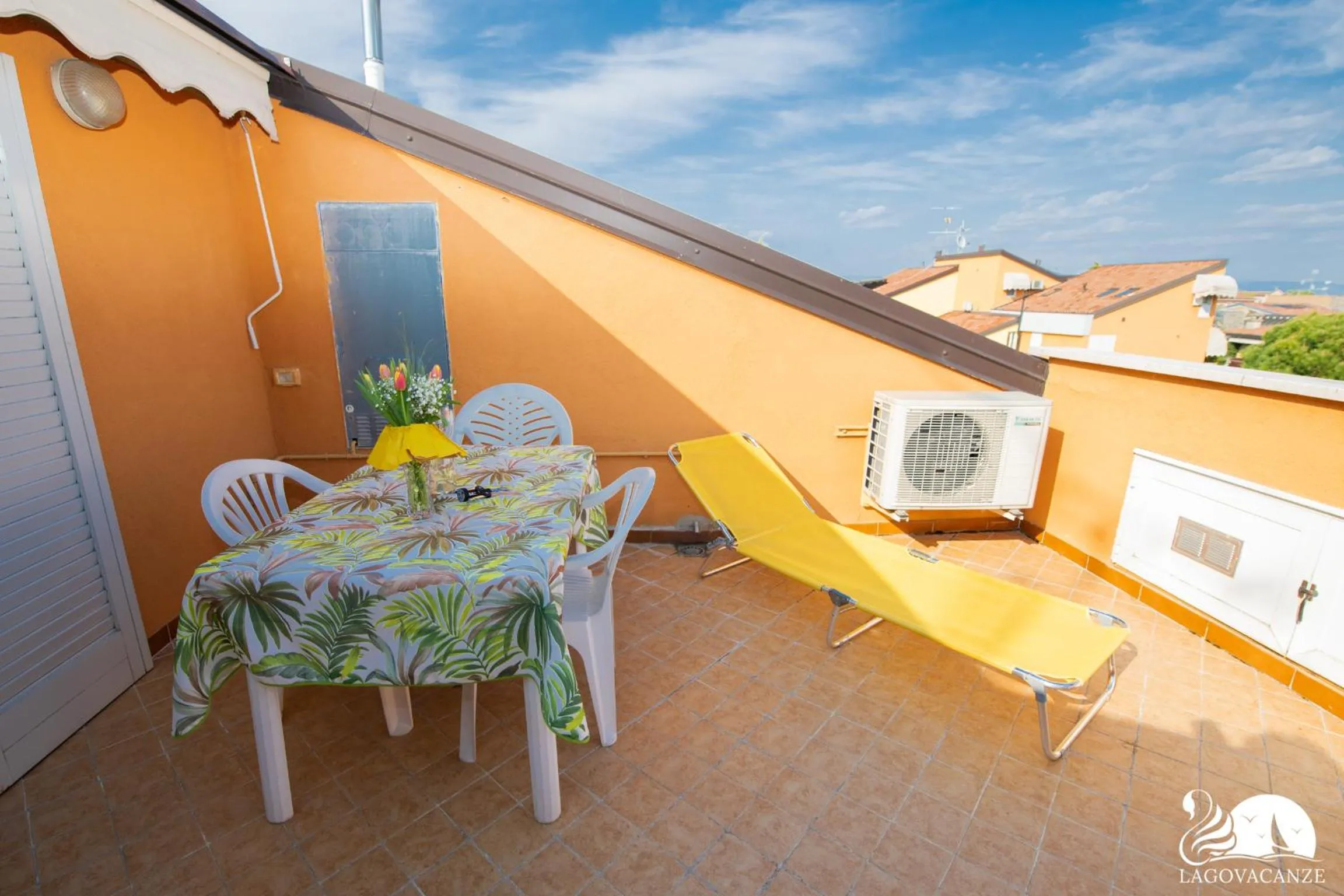 Balcony/Terrace in Appartamento Garden Ville
