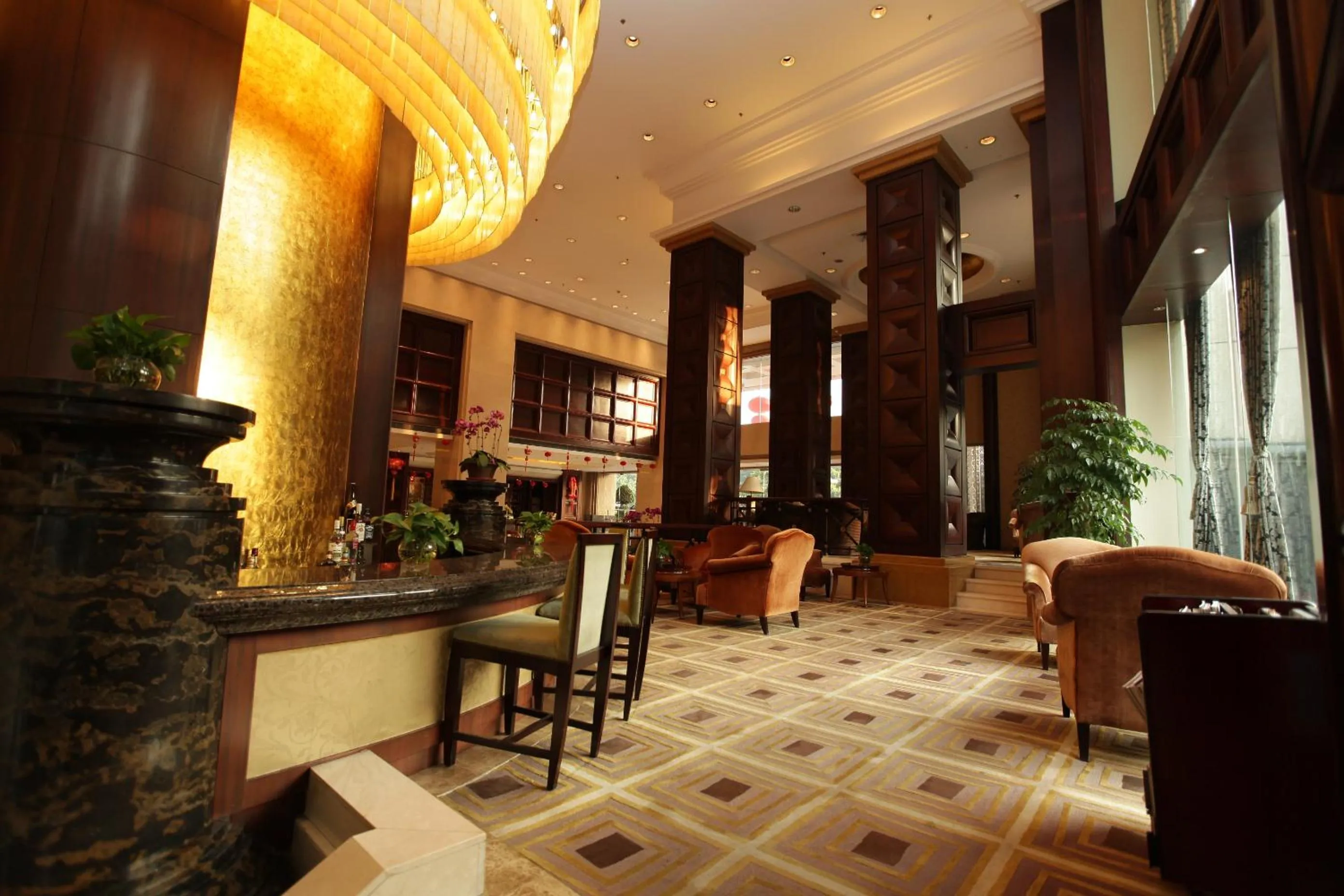 Lobby or reception in Grand Royal Hotel