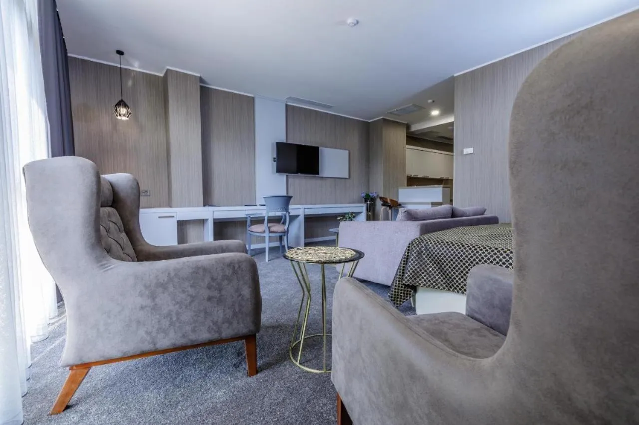 Bed in Premium Park Hotel