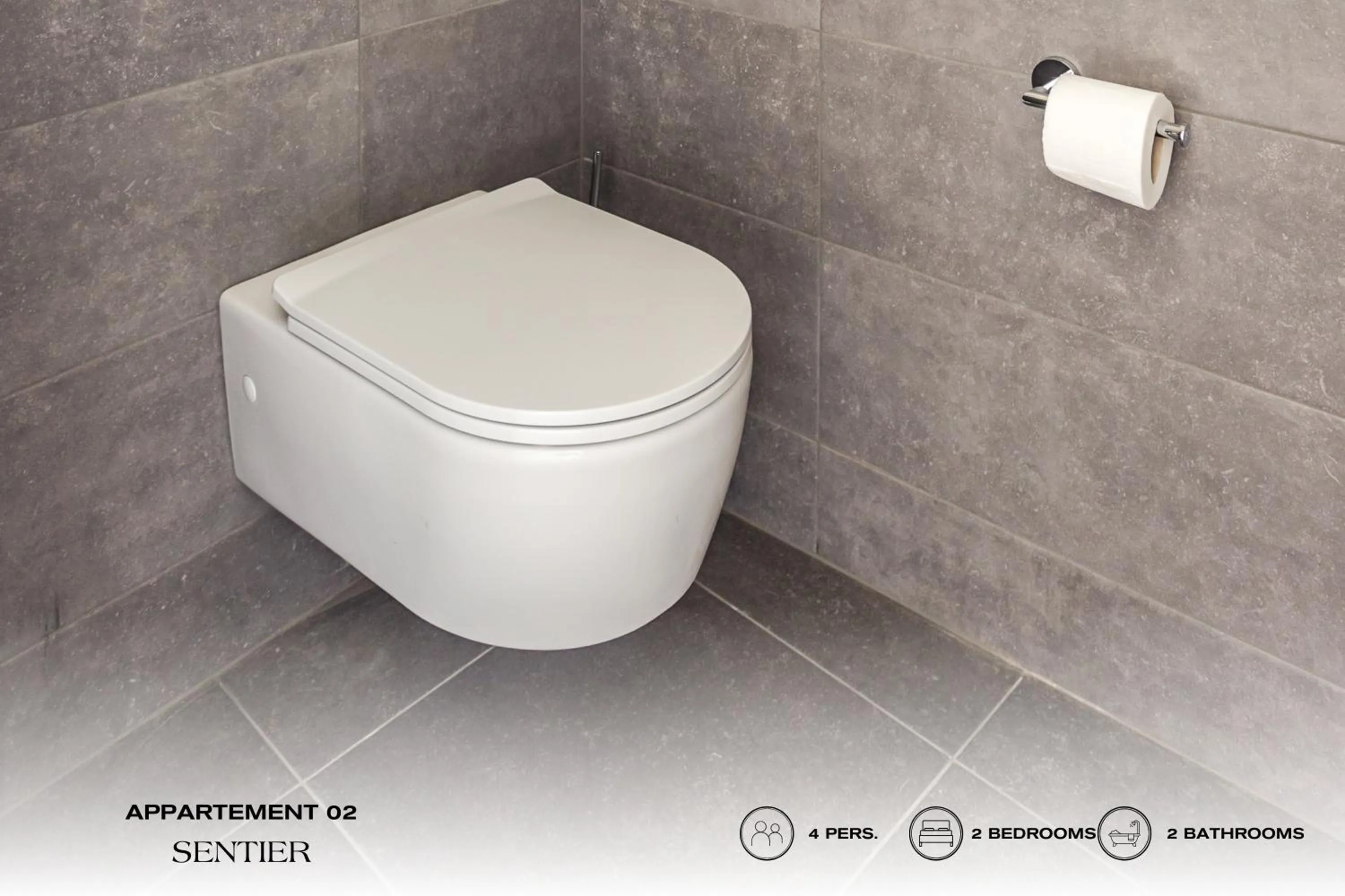 Toilet in Beauquartier - Sentier