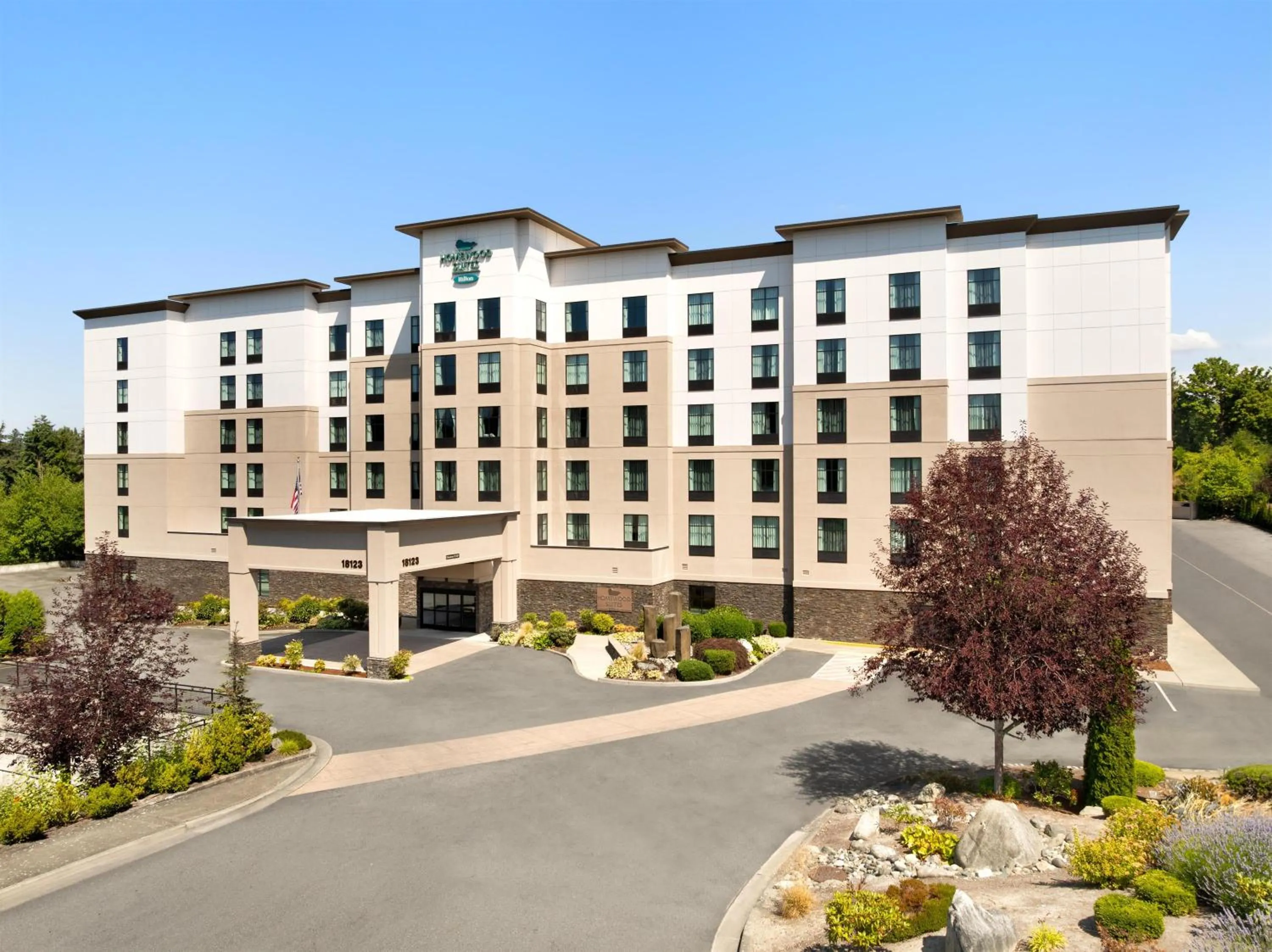 Property building in Homewood Suites by Hilton Seattle/Lynnwood
