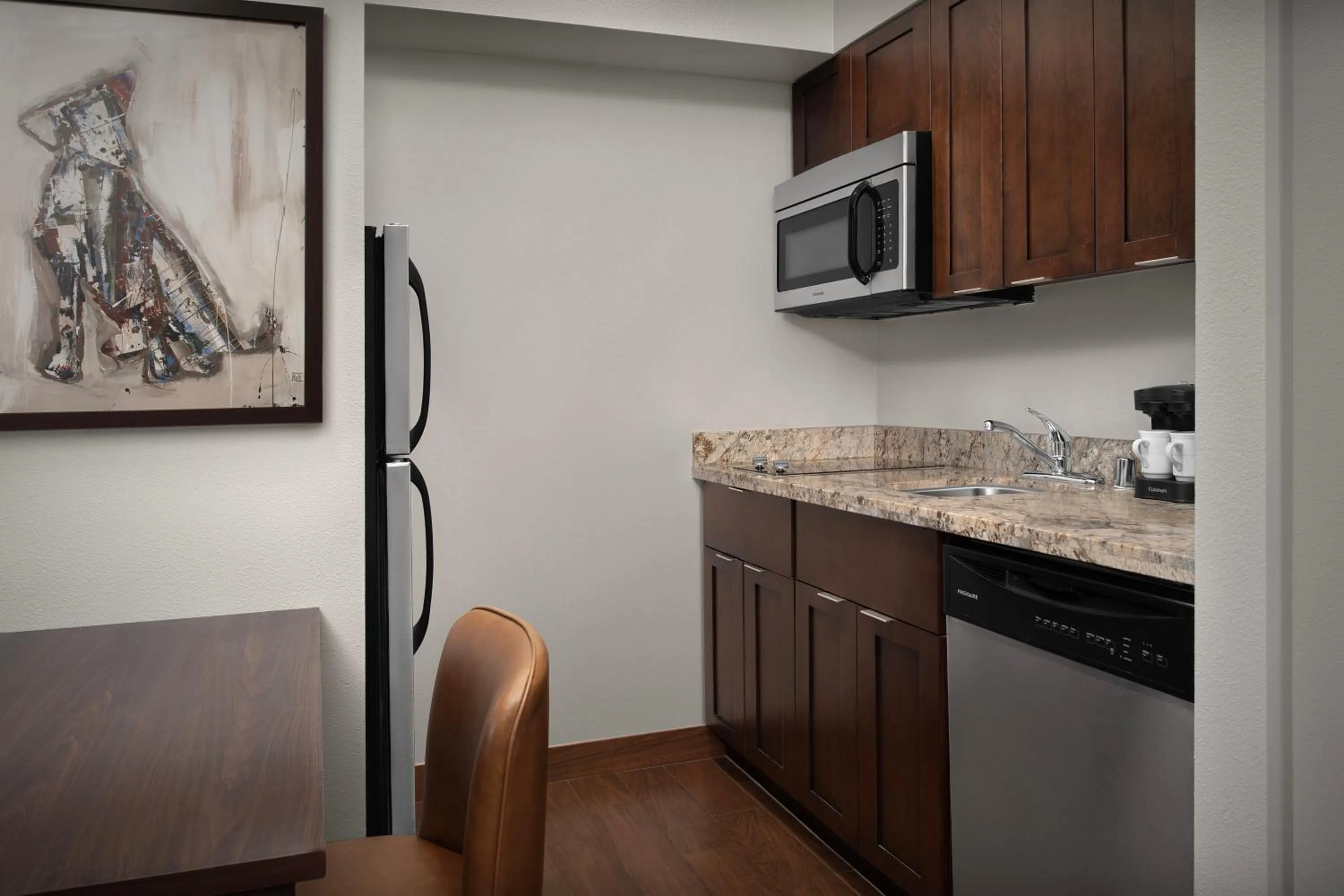 kitchen in Homewood Suites by Hilton Seattle/Lynnwood