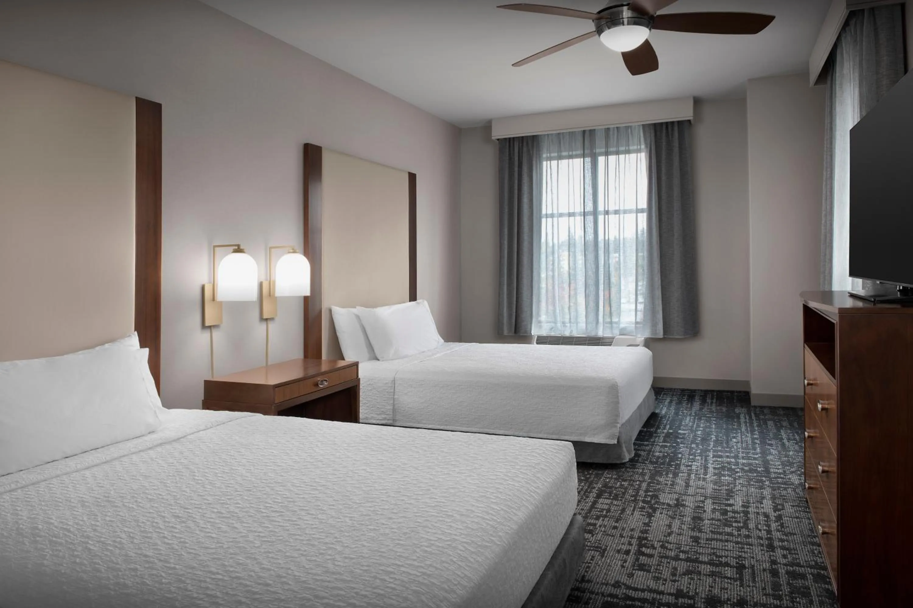 Bedroom, Bed in Homewood Suites by Hilton Seattle/Lynnwood