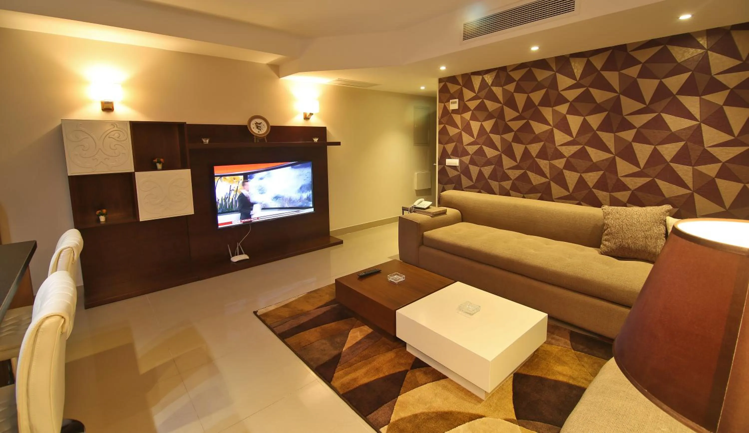 Living room in AlAshrafia Smart Residence