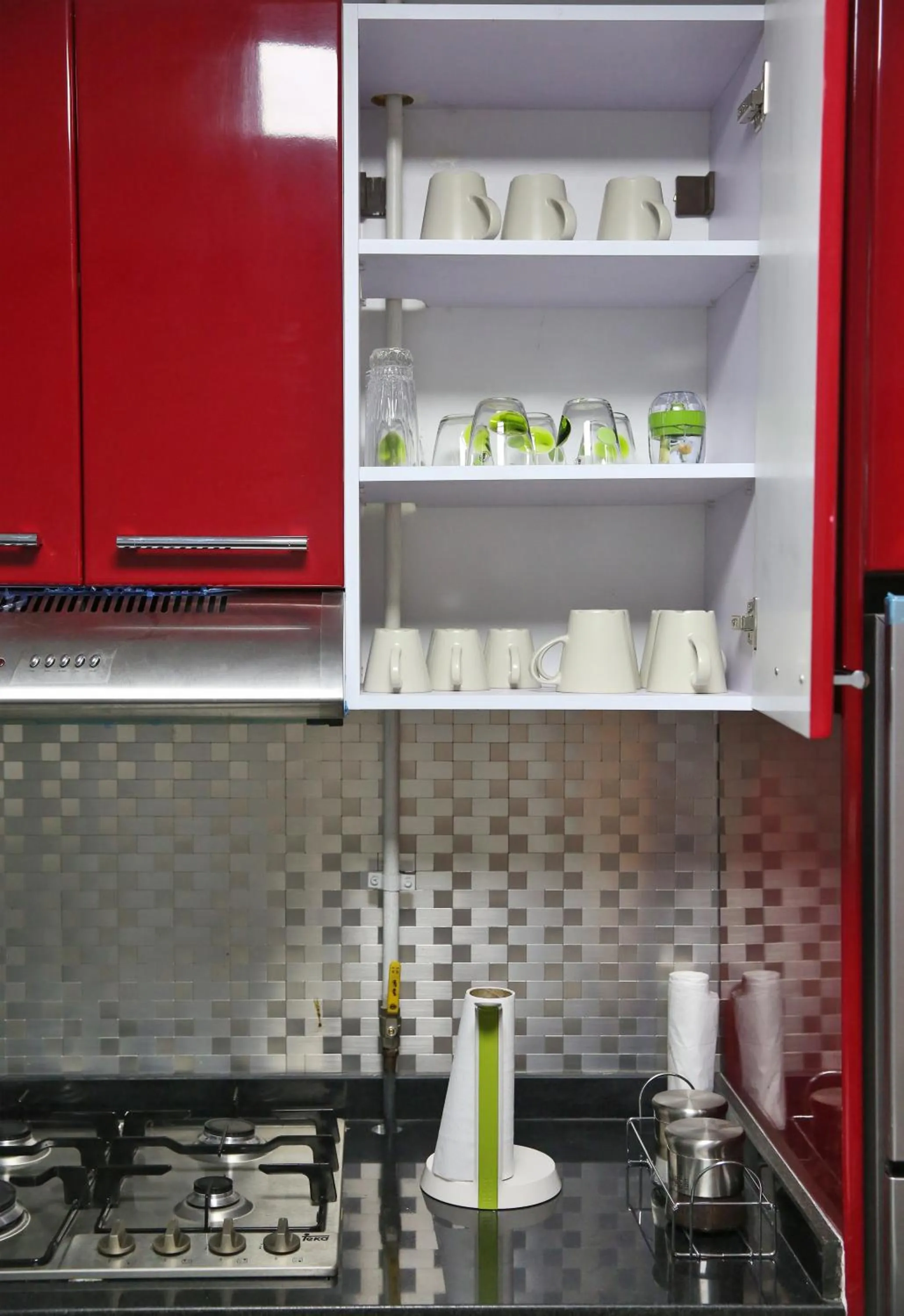 Kitchen or kitchenette in AlAshrafia Smart Residence