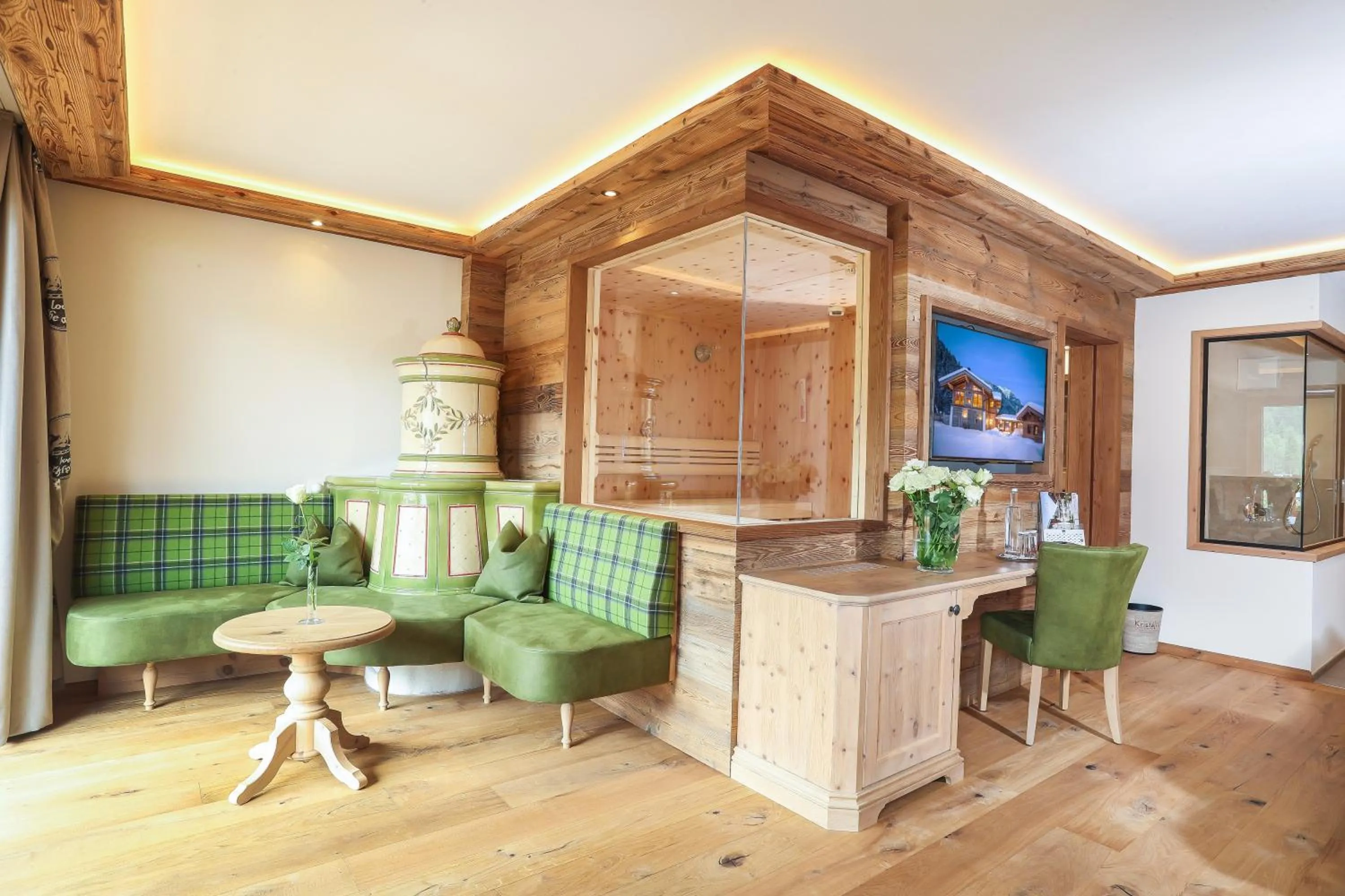 Decorative detail in Verwöhnhotel Kristall