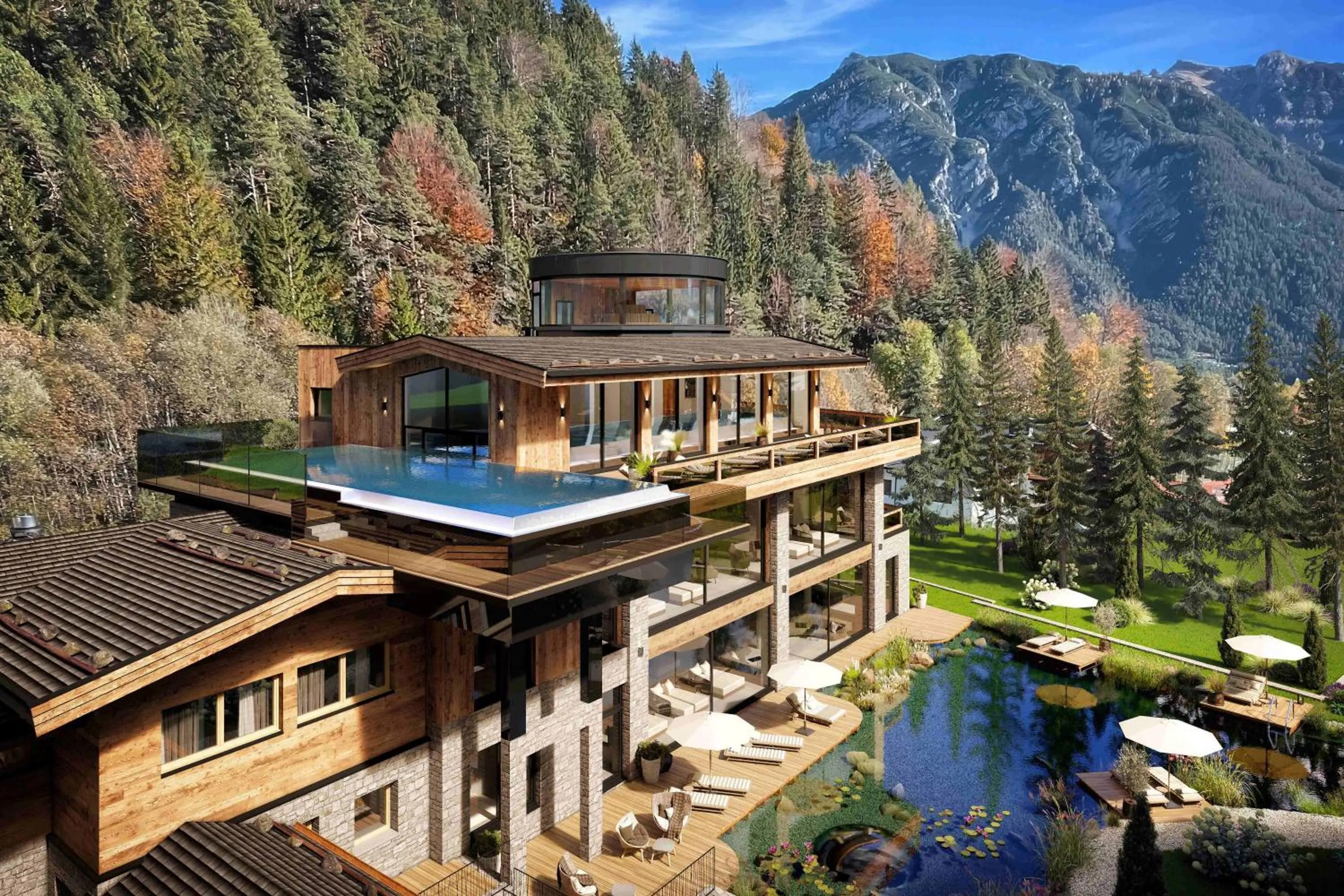 Spa and wellness centre/facilities in Verwöhnhotel Kristall